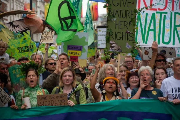 Lucy Grabe-Watson at March for Nature 2024
