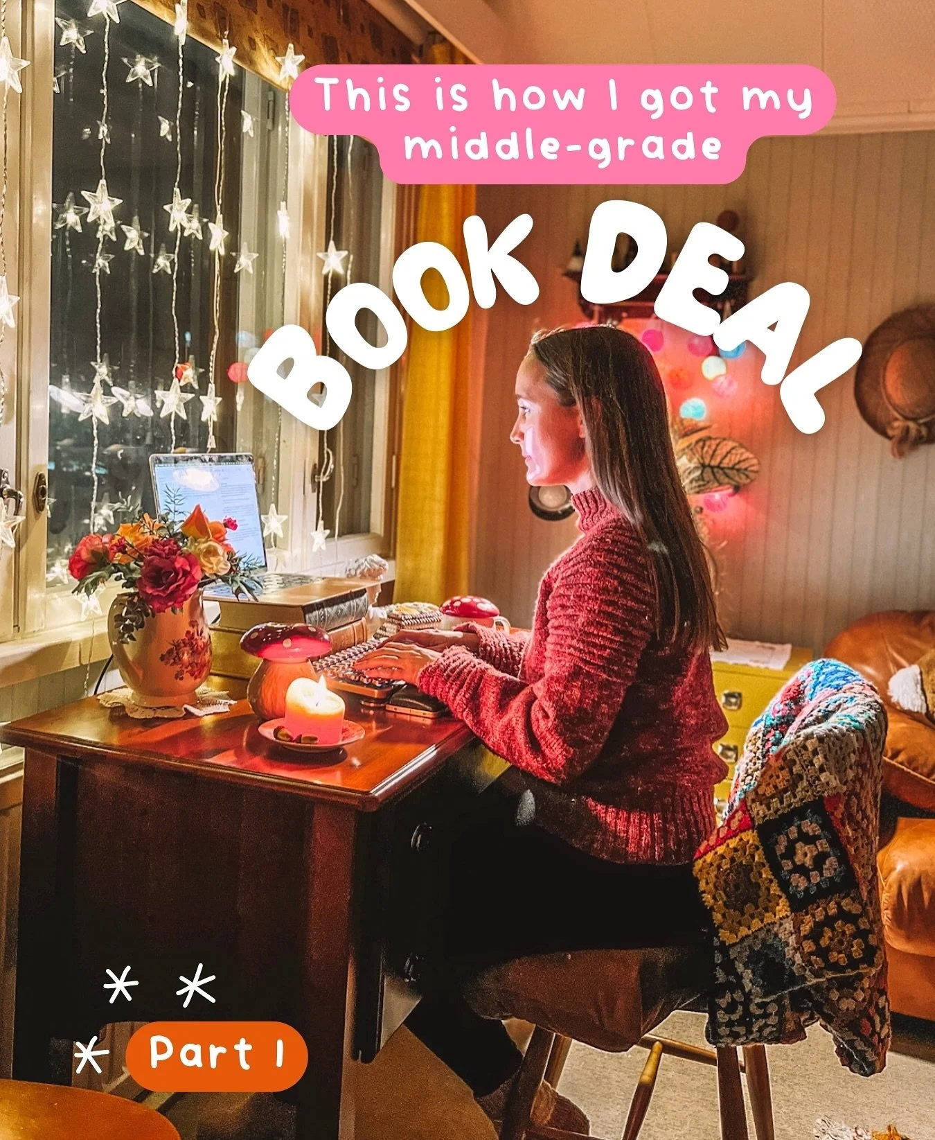 Querying agents, submitting to publishers, not getting picked up&hellip; it was such a rollercoaster! 🎢😳 But you already know how this story ends 😋 which means that persistence is worth it! 

But can you spot the serendipitous moments? I met Corne