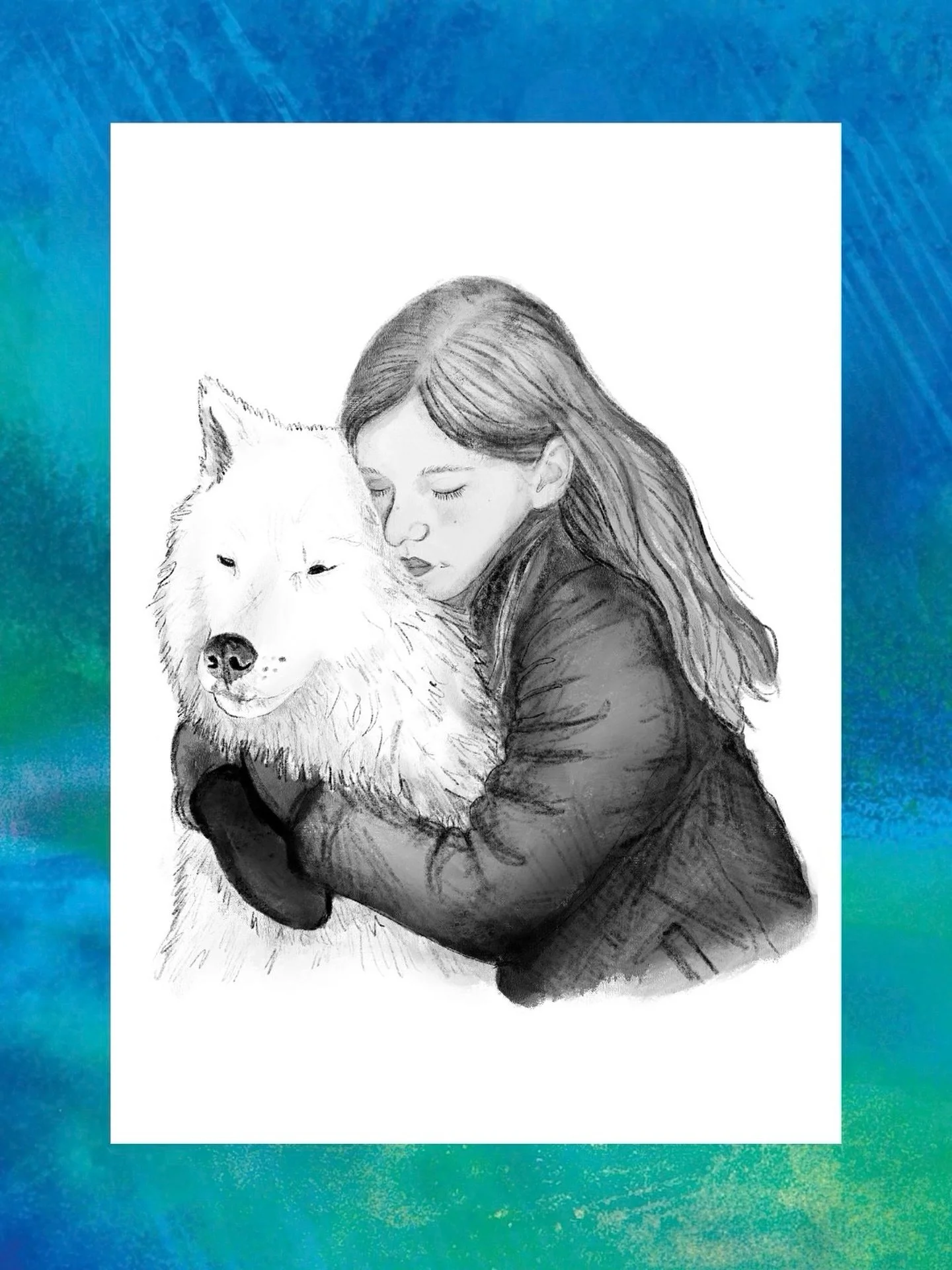 Ahead of tomorrow&rsquo;s cover reveal, let me share an illustration I did of Lumi and Wolf as part of my submission package. The acquisitions team at Hachette really liked that I added illustrations, they said it brought the characters alive. ☺️✨ An