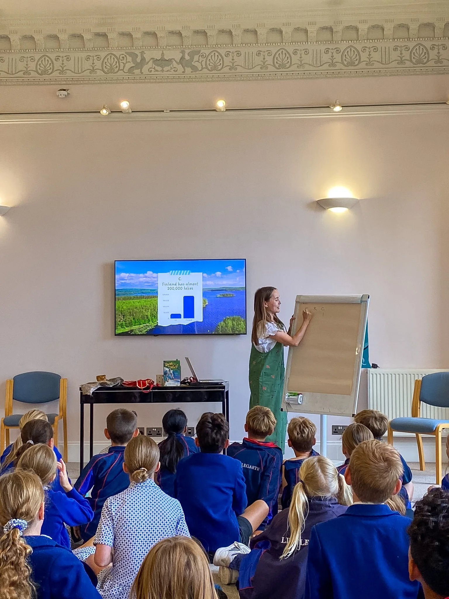 lumi and the wolf school visit author visit