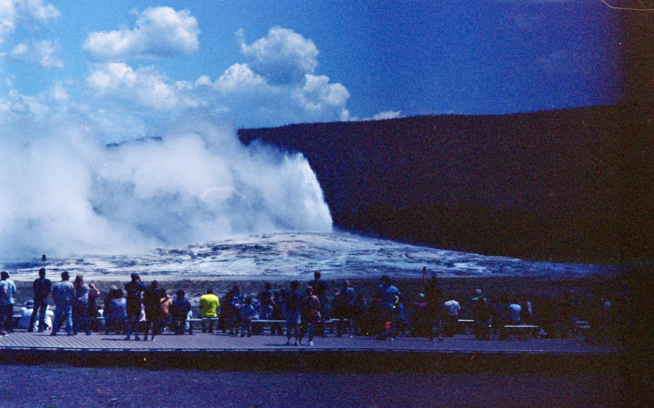 Old Faithful, Yellowstone National Park.