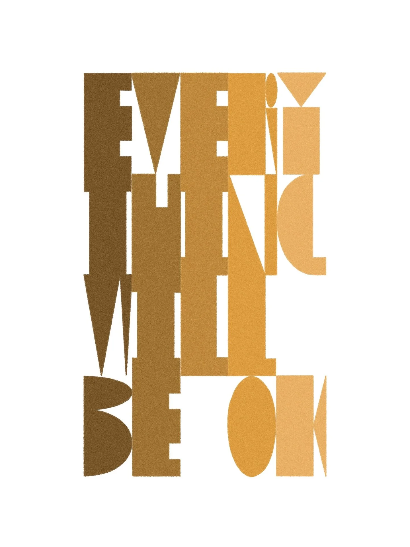 Everything will be ok (3/?)
I am curious how many I will create. 52 for each Monday of 2026?