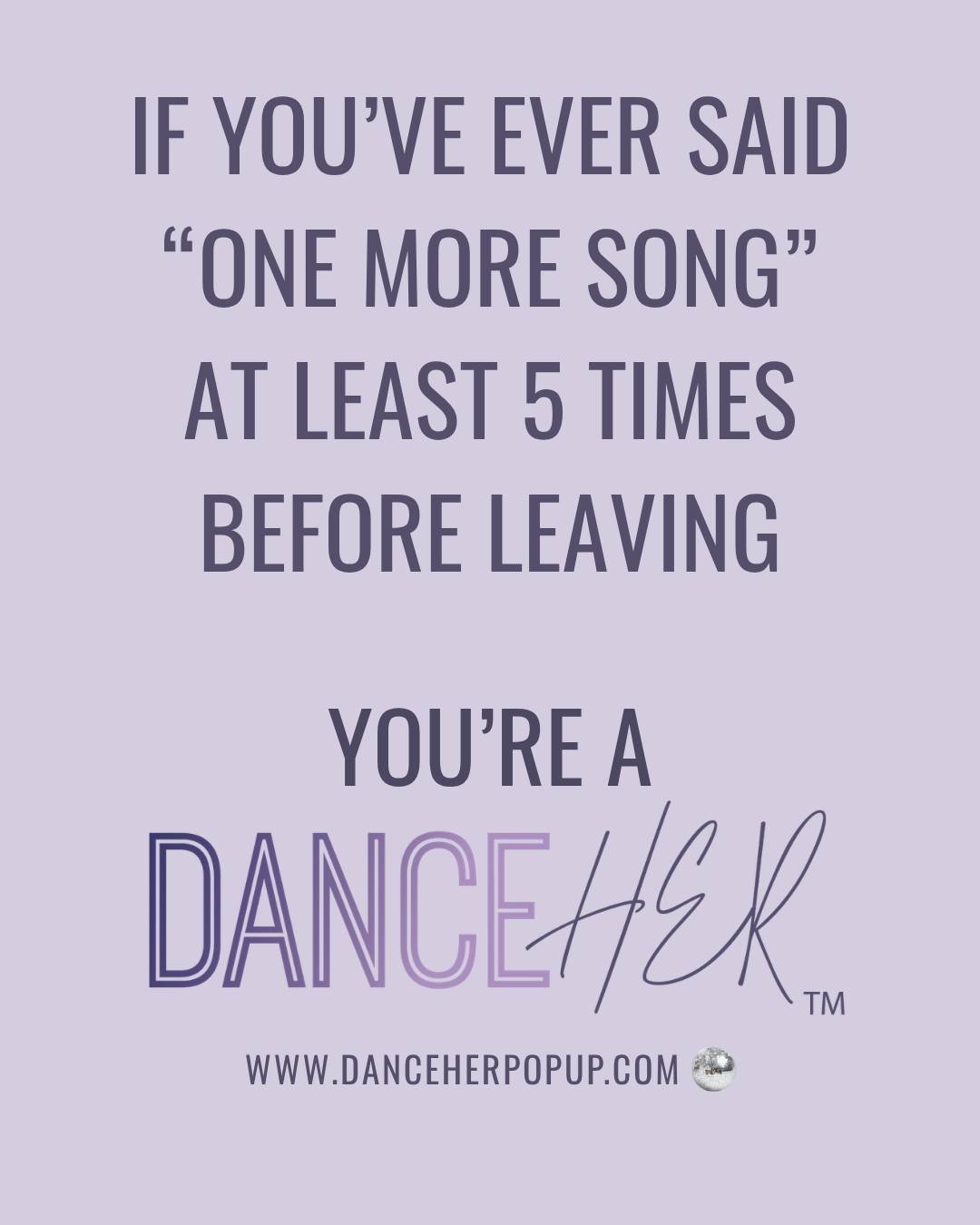 You know you have. Limited tickets remain for our first early evening dance party in Raleigh. Dance like you used to. Sleep like you want to. Link in bio 🪩