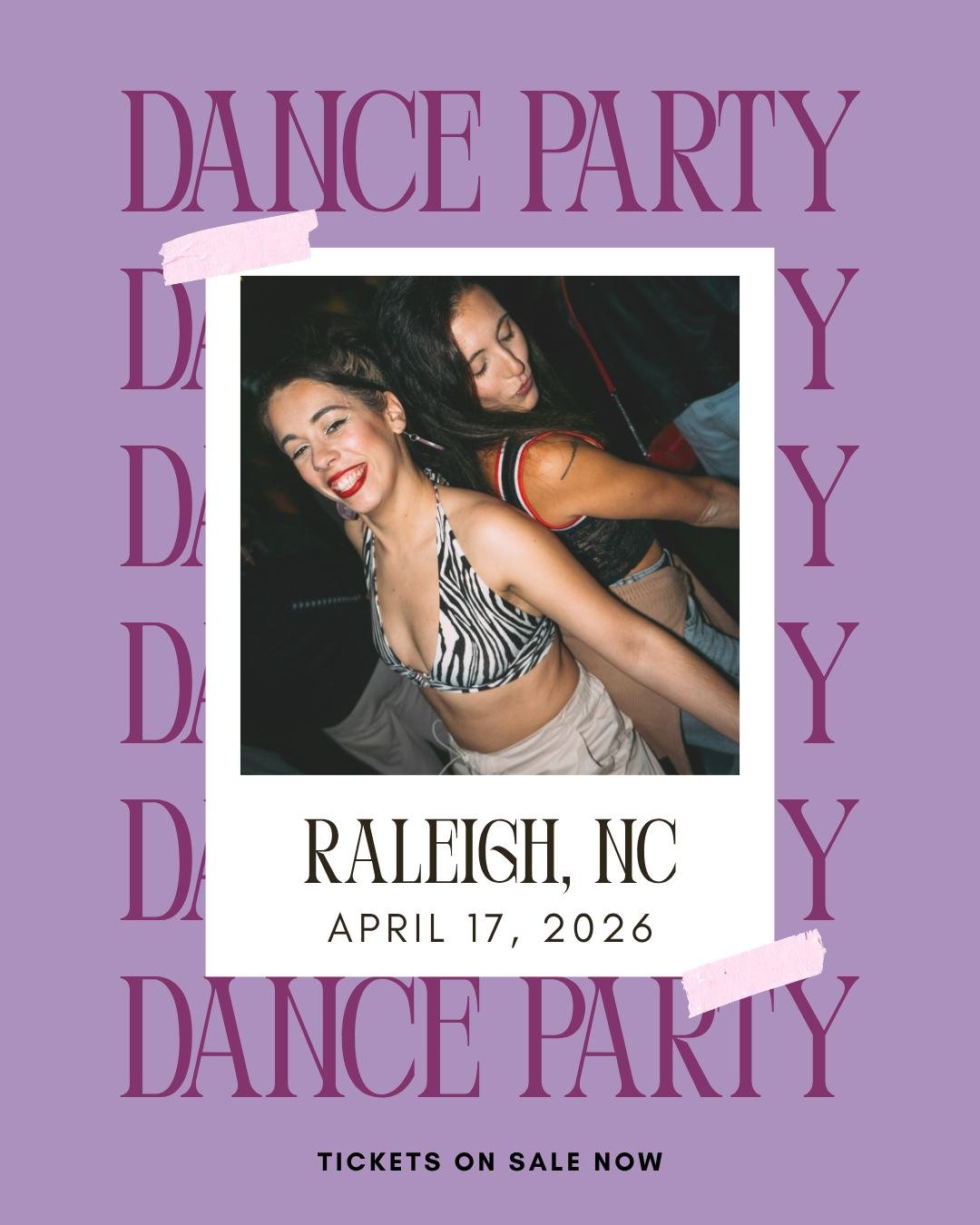 2 weeks away! Early evening dance party @transfercoballroom 🪩 Limited tickets remain.