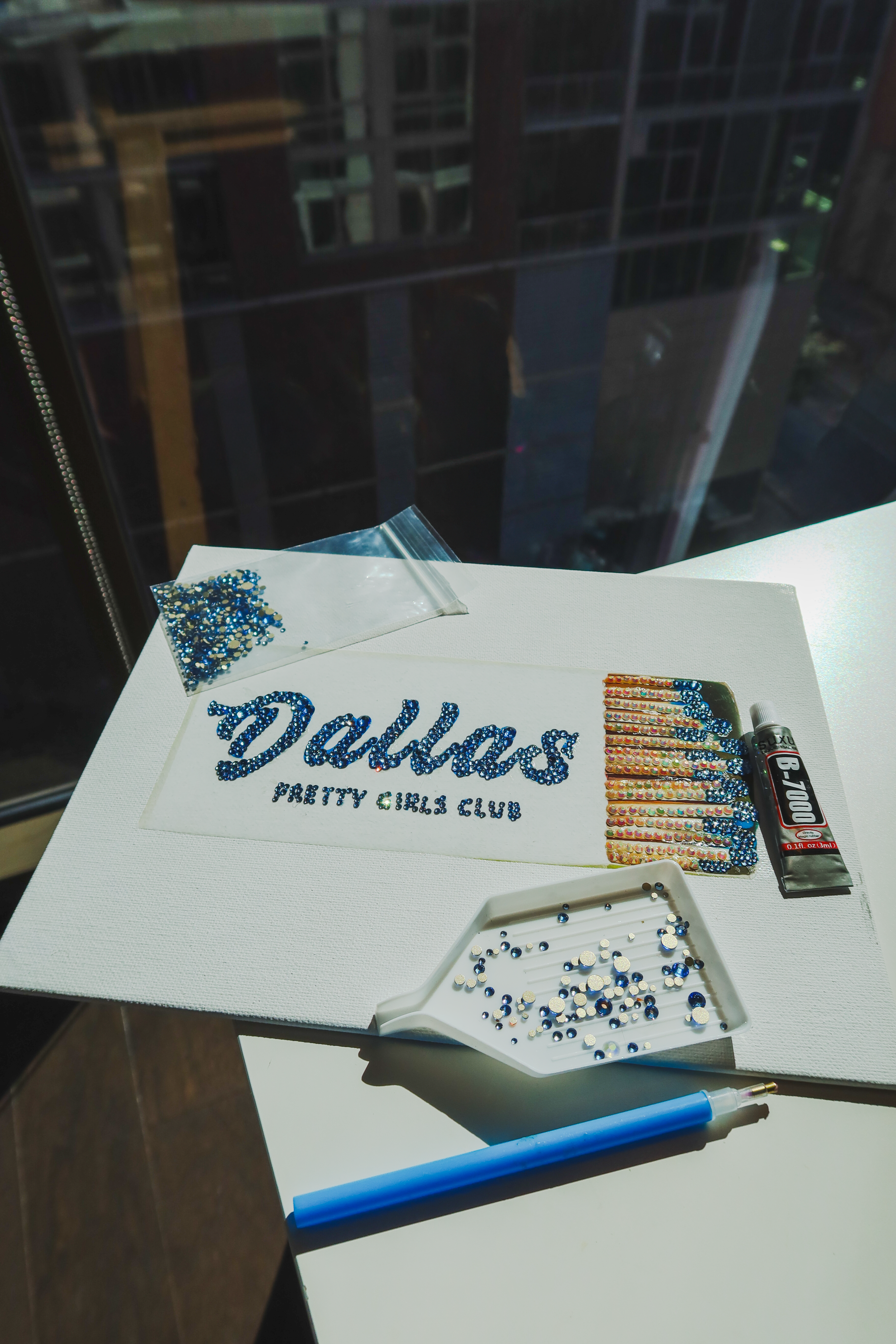 DALLAS MATCHBOX RHINESTONE KIT