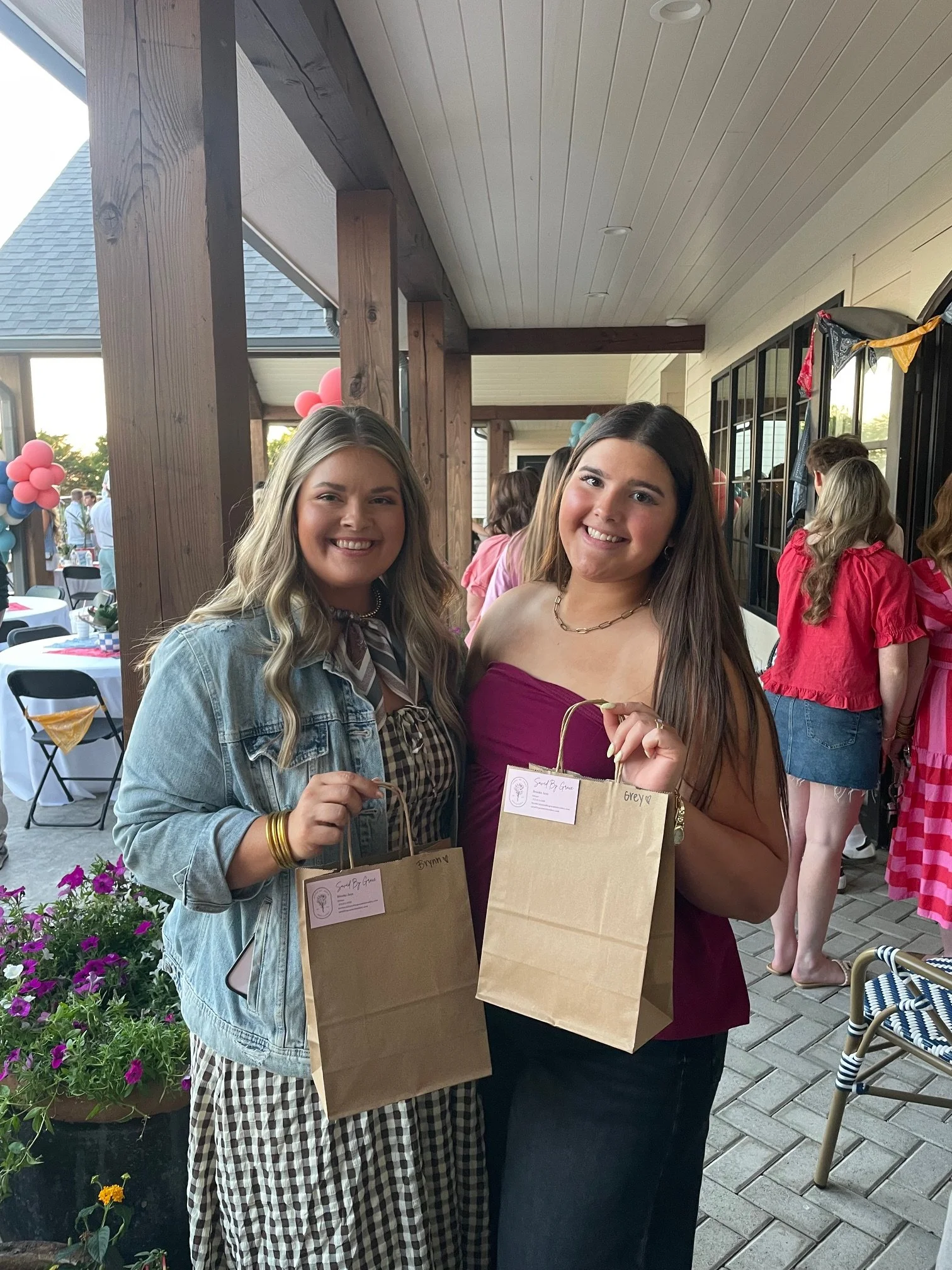 How Live Embroidery Made This Grad Party Unforgettable