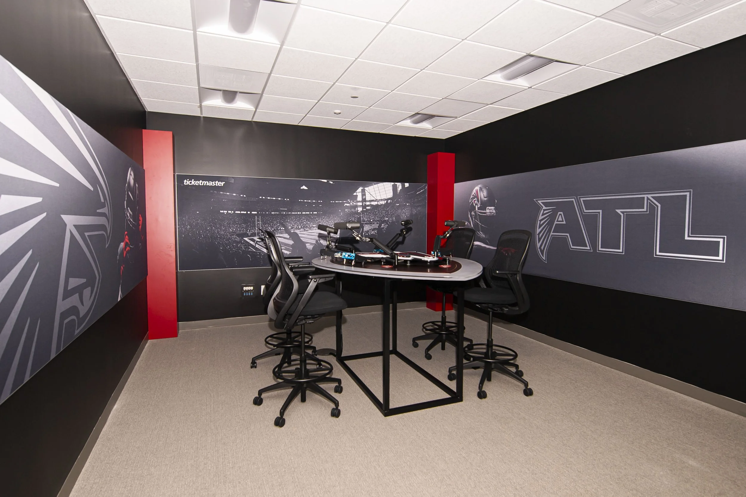 Atlanta Falcons Ticketmaster Studios
