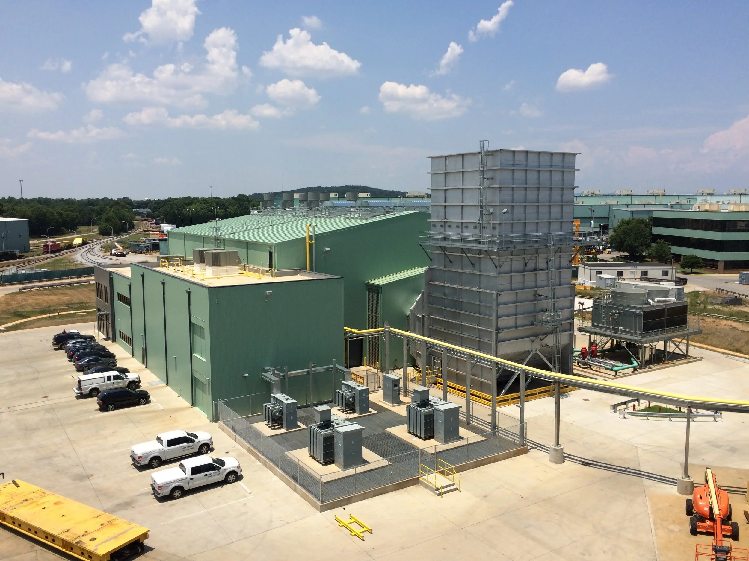 General Electric Turbines Test Stand