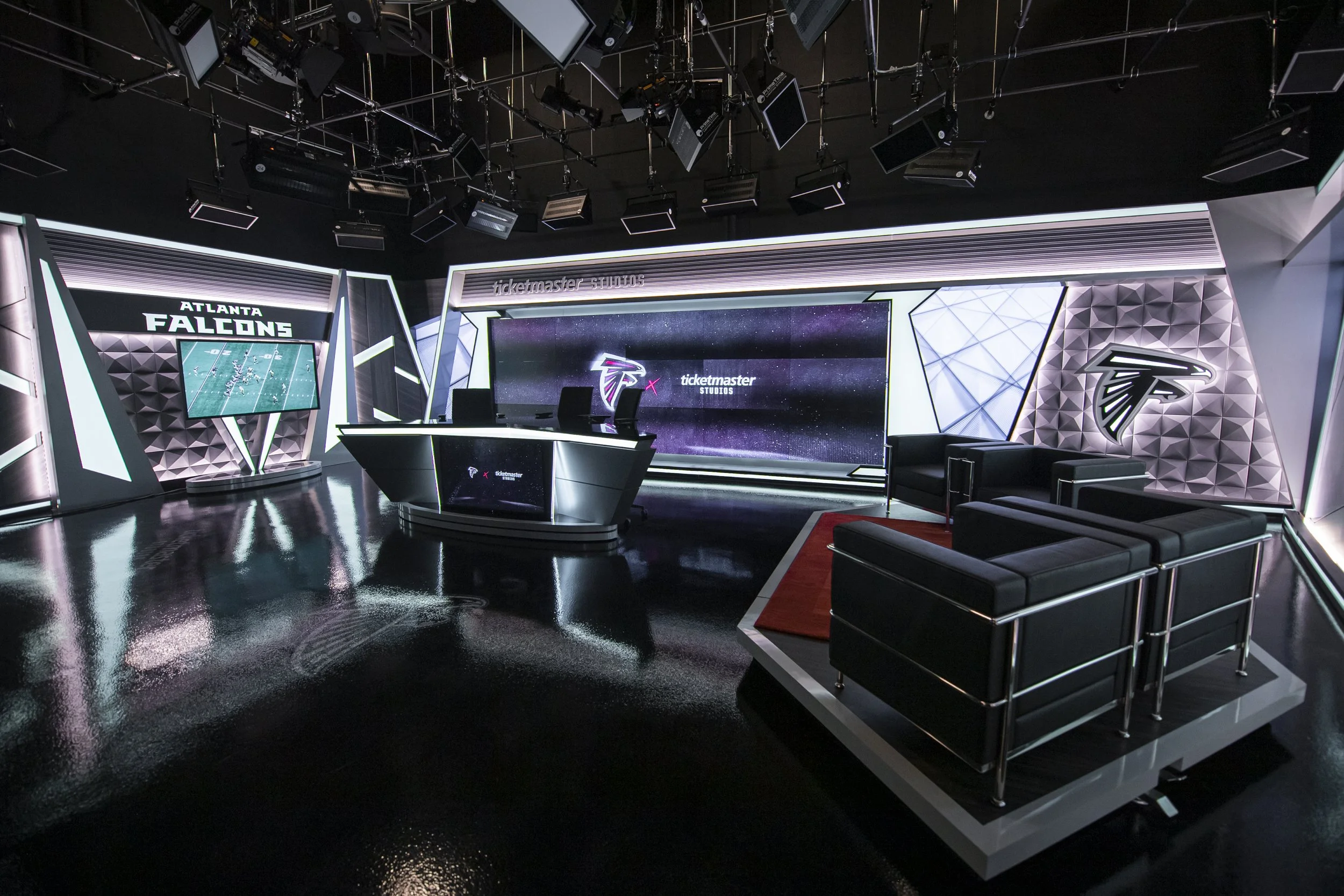 Atlanta Falcons Ticketmaster Studios