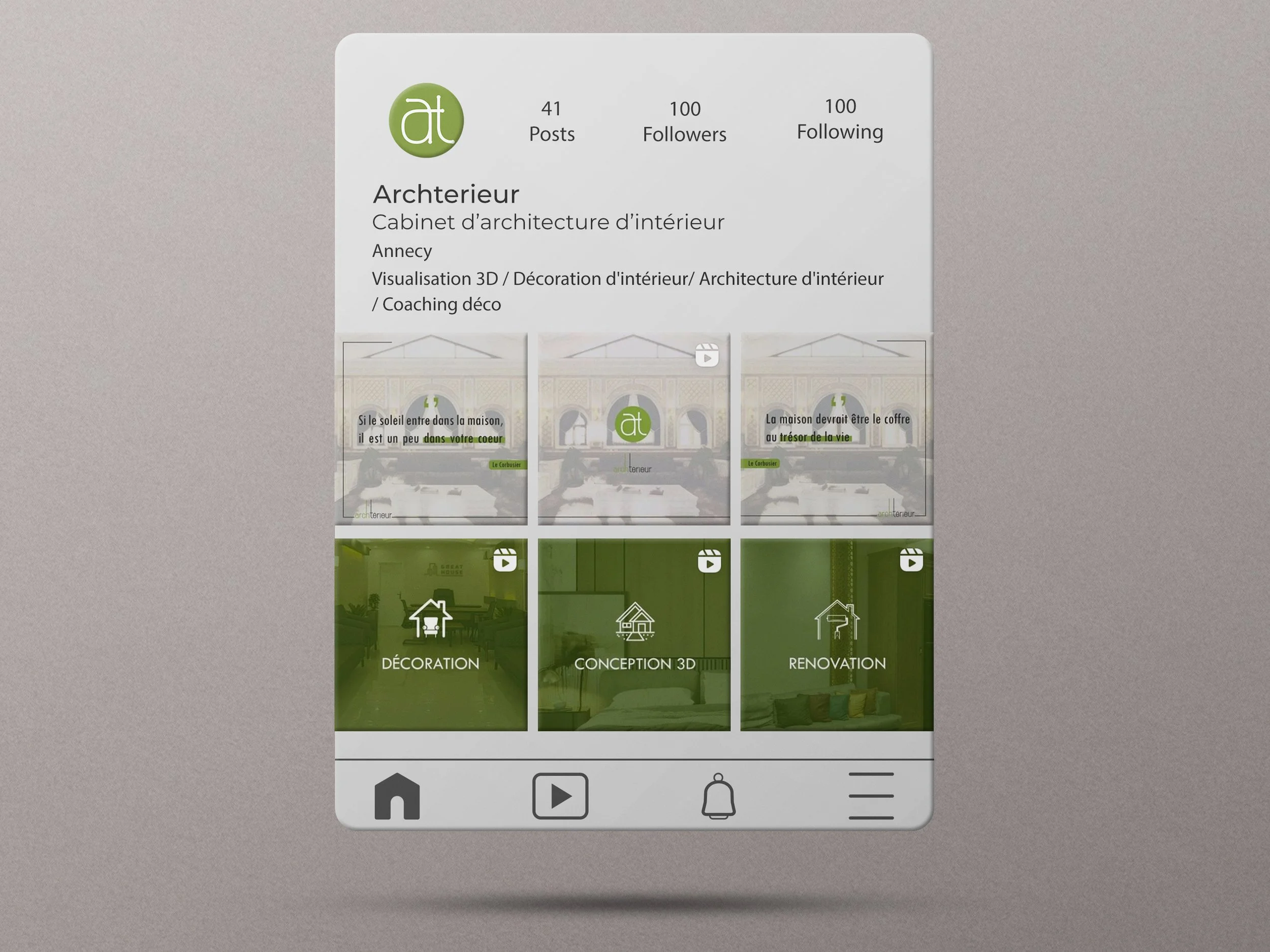Design digital et création de visuels mobiles pour la communication de marque