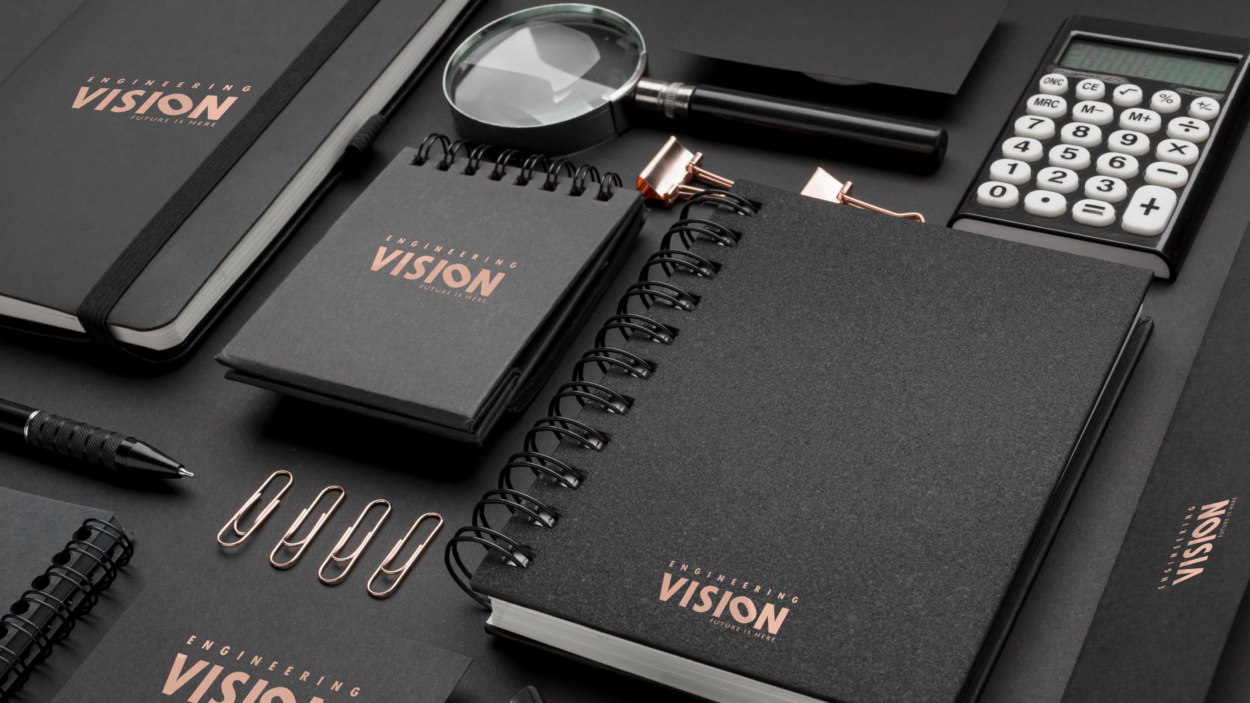 Supports de papeterie avec logo