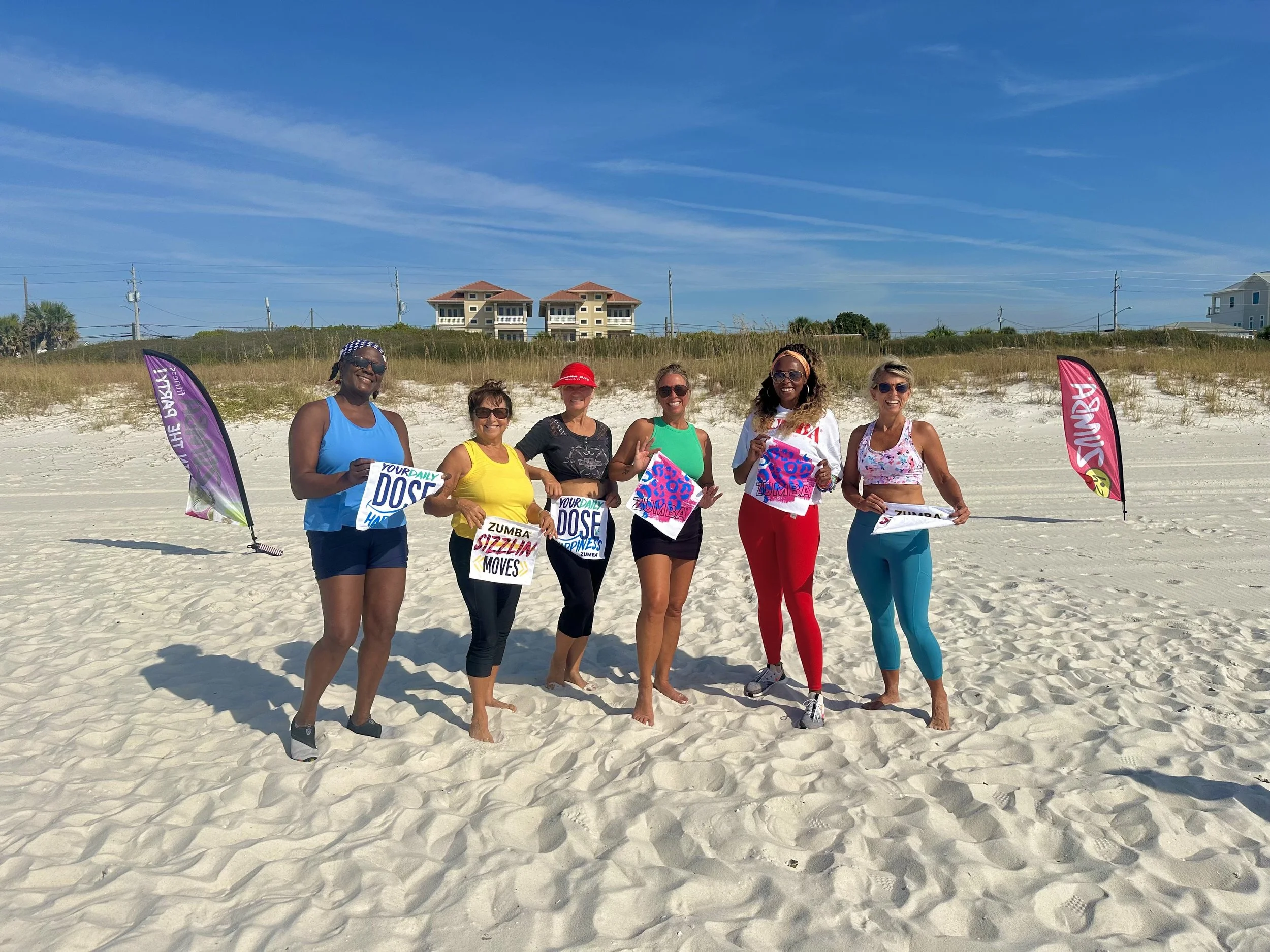 Zumba on the Beach Pop-up in Panama City Beach, FL, USA