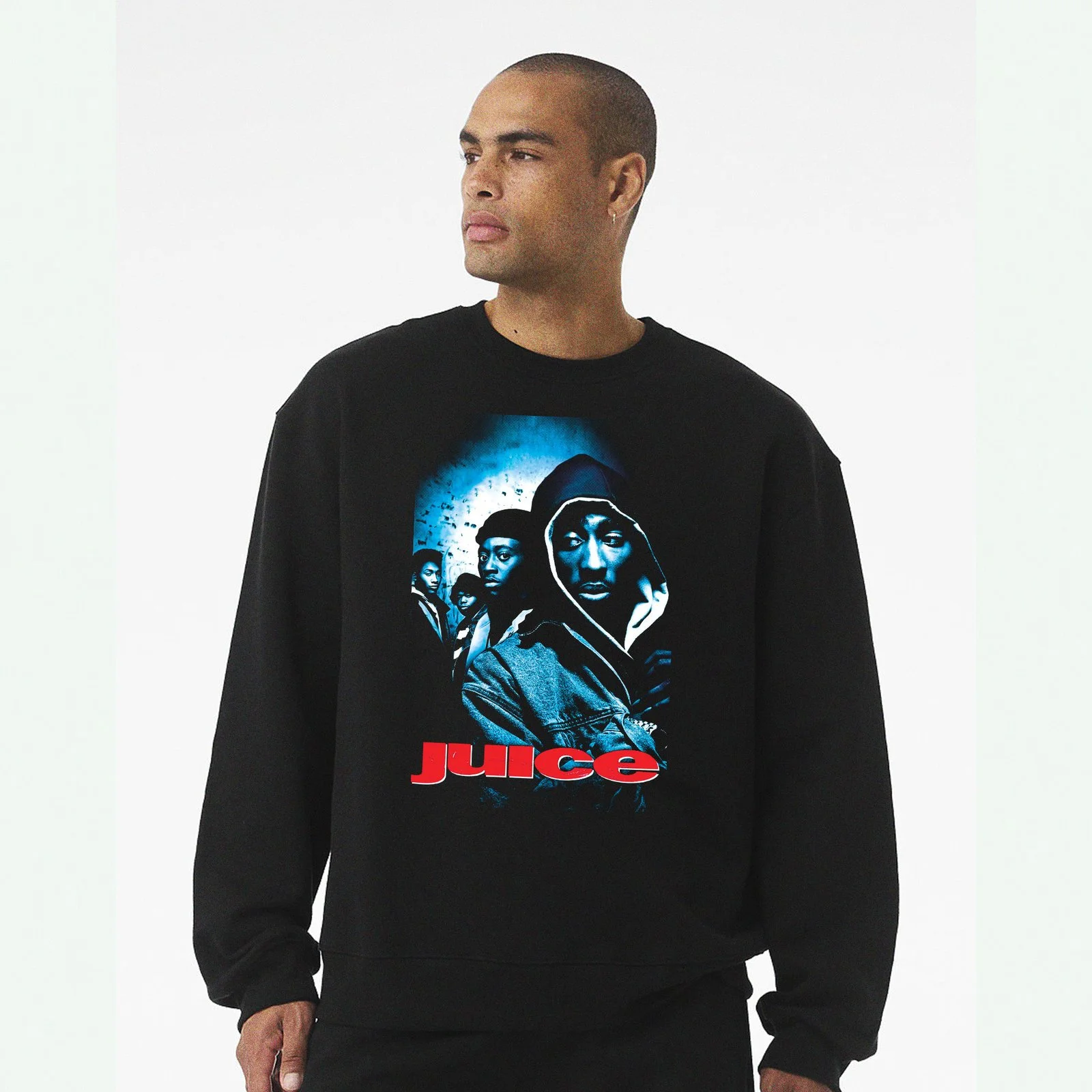 "Juice" Classic Crewneck — 90s Street Cinema Collection
