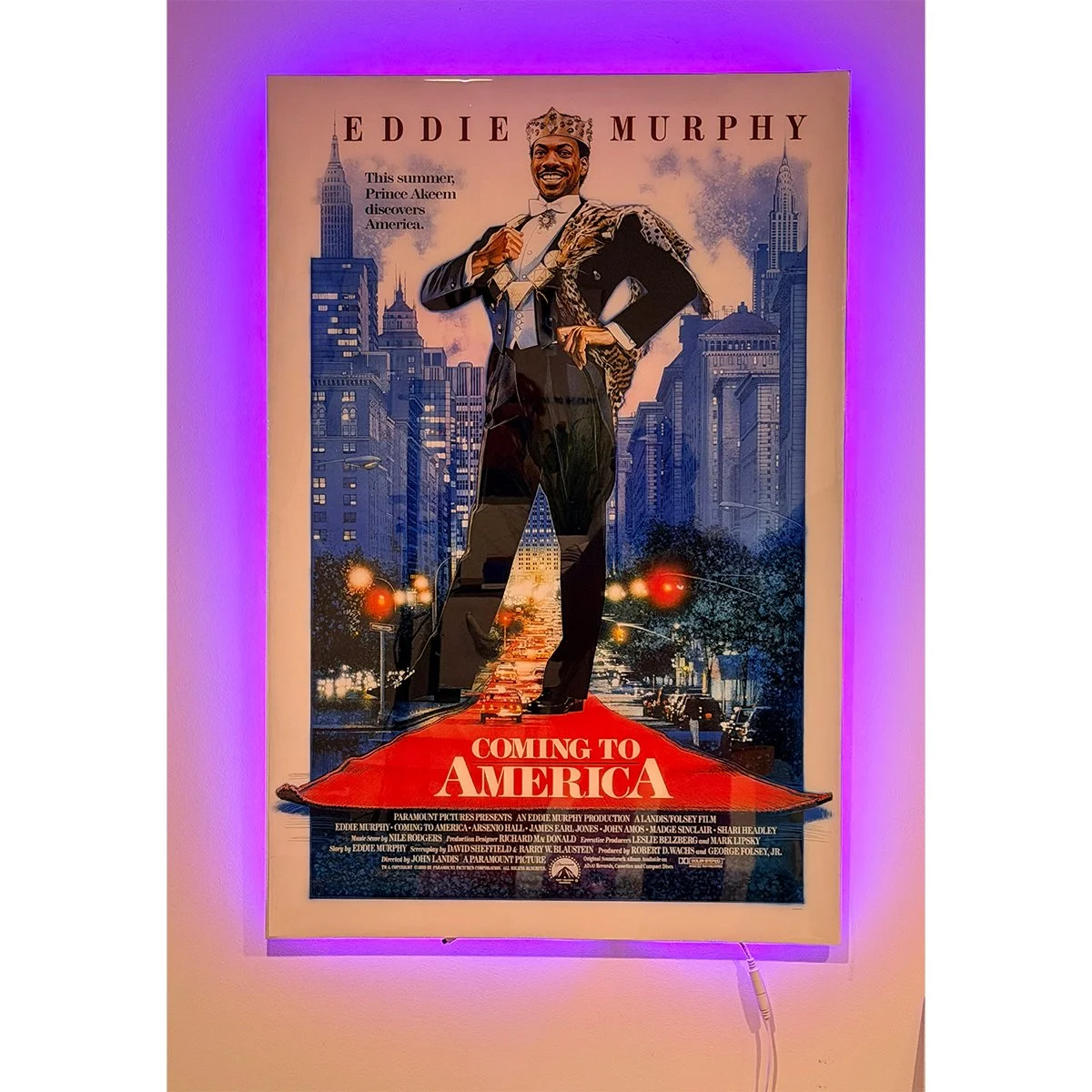 Custom Illuminated Poster - 24x36