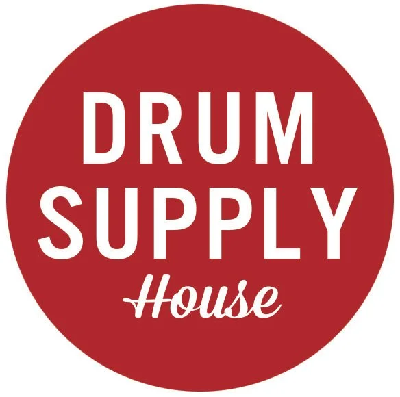 Red circular logo with white text reading 'DRUM SUPPLY House'.