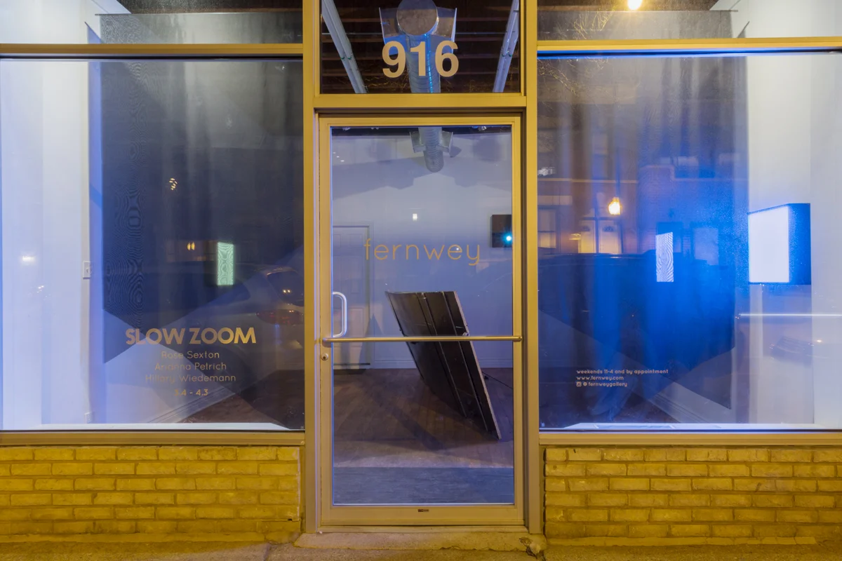 Slow Zoom, Fernwey Gallery, 2016