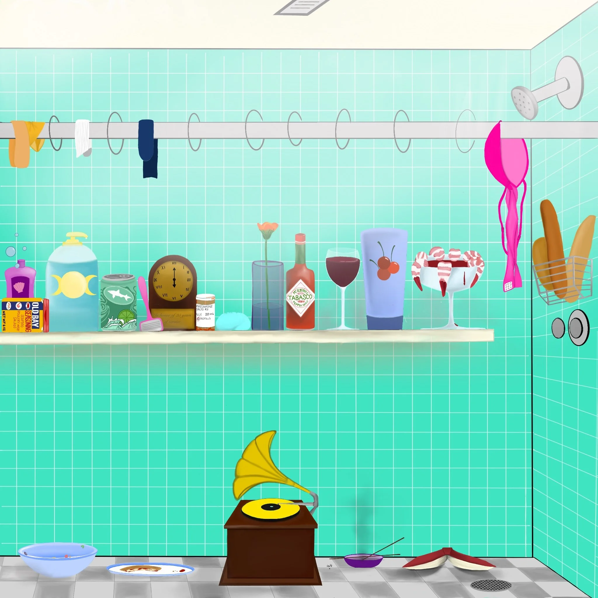 Everything Shower Print - Digital Download