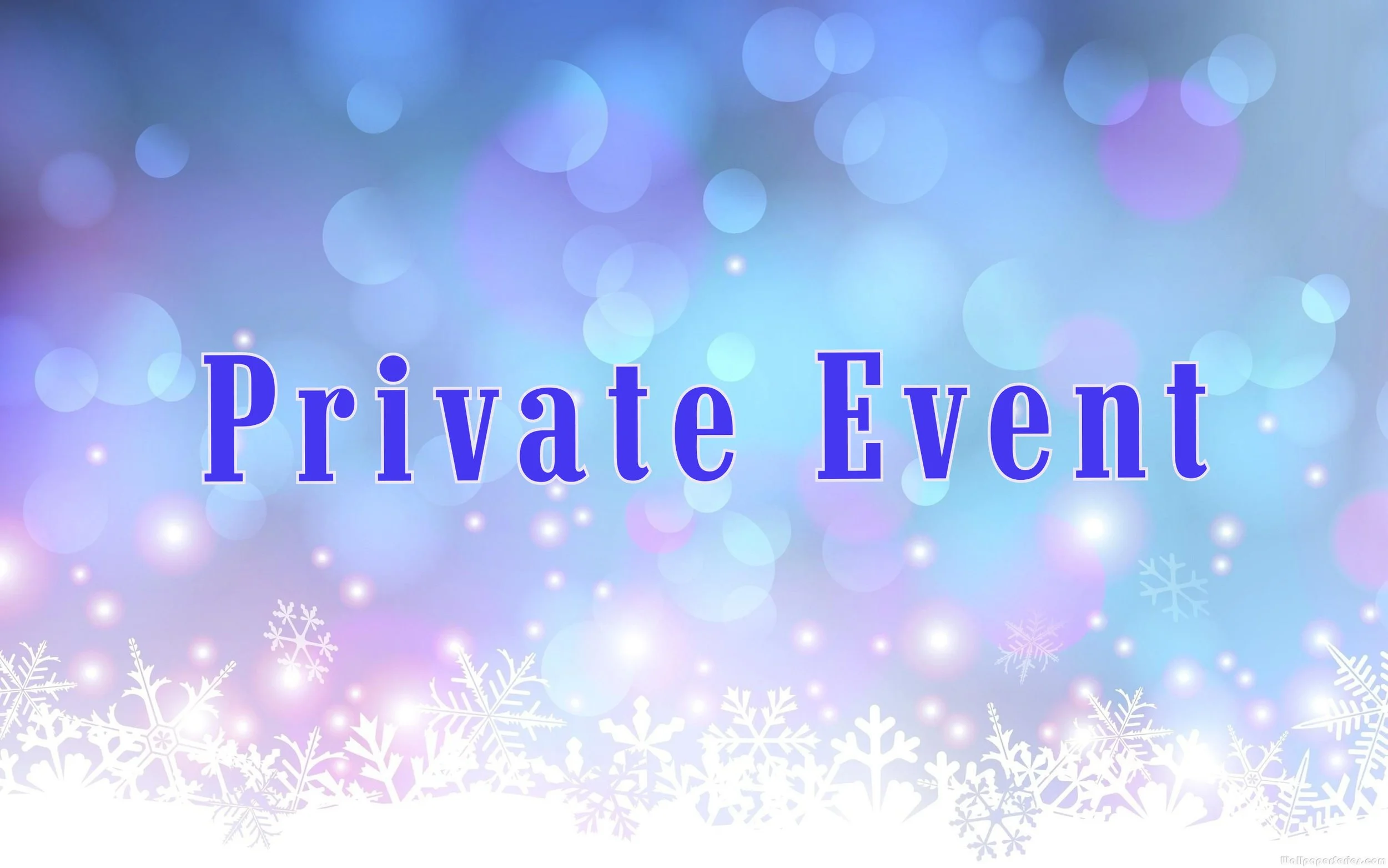 Private Event