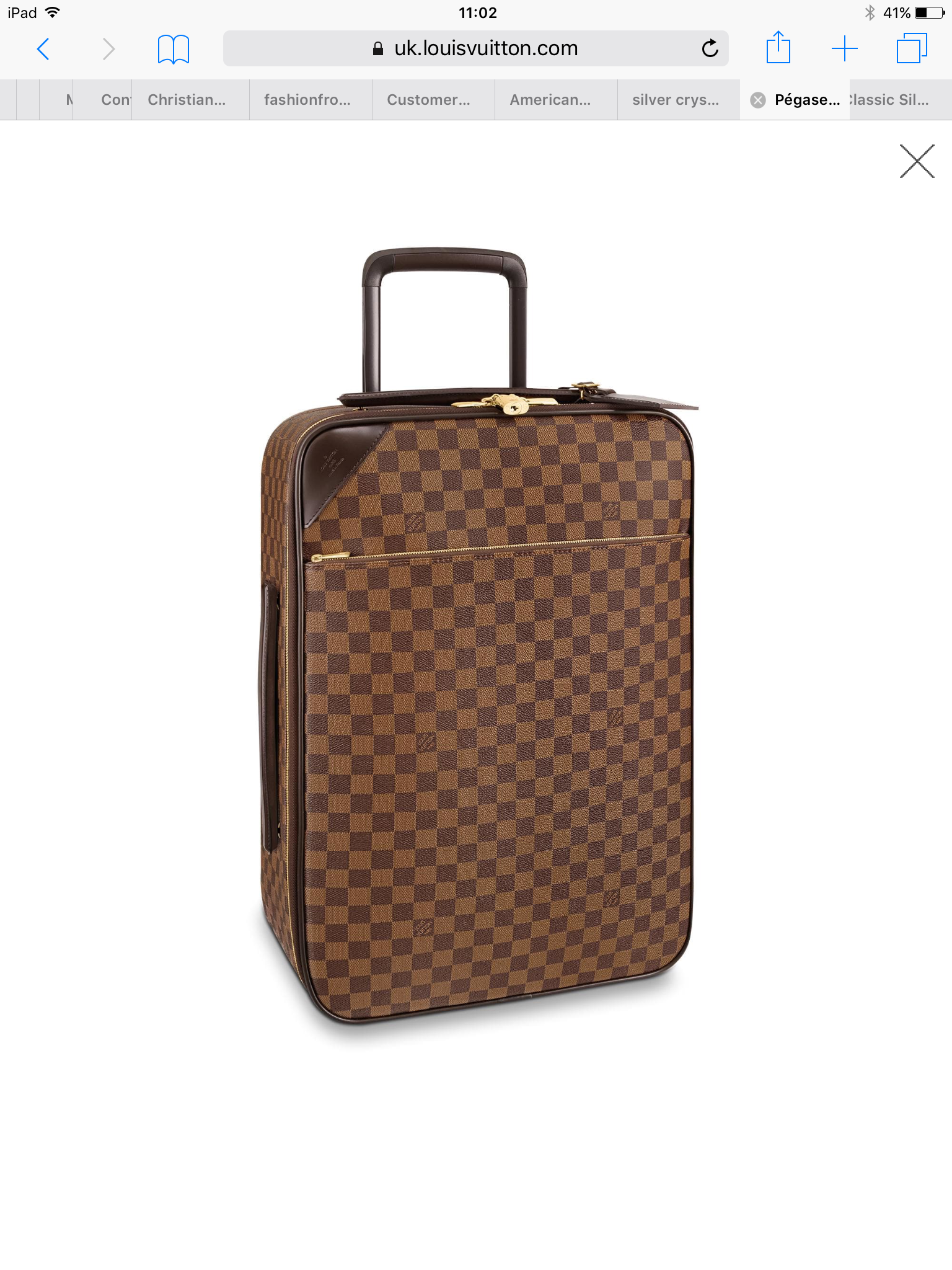 LOUIS VUITTON SUITCASE