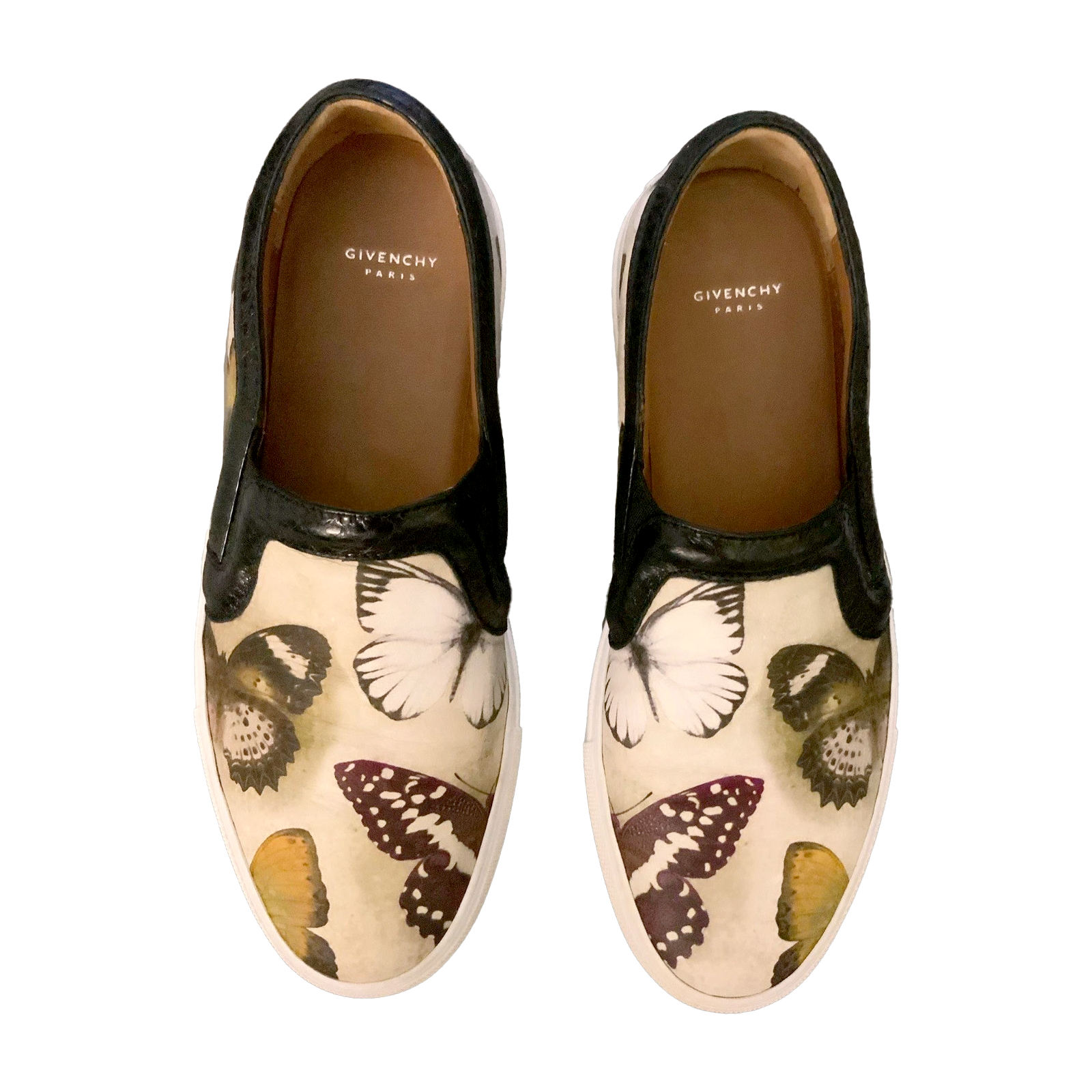 GIVENCHY PARIS SKATE BUTTERFLY SLIP ON SNEAKERS VGC - SIZE 36