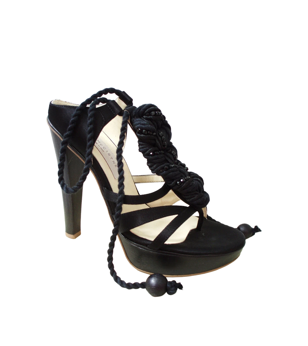 Stella McCartney Platform Rope Heels uk 5 35IT