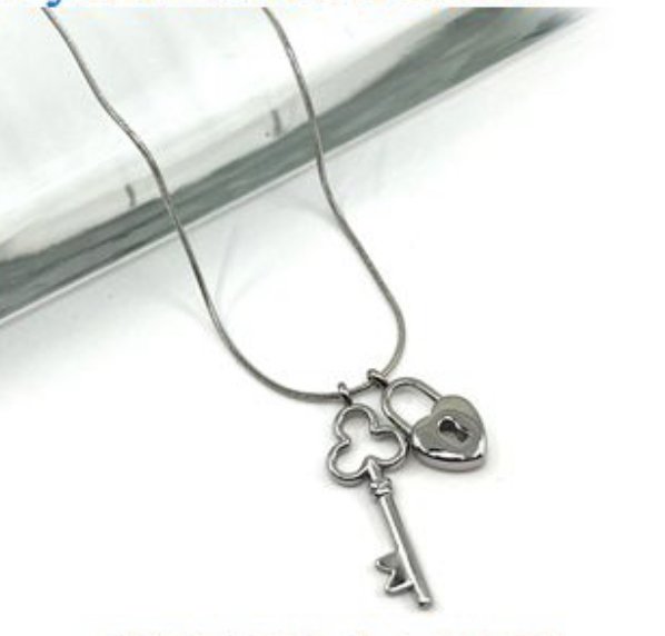 Silver Lock and Key Necklace.jpg
