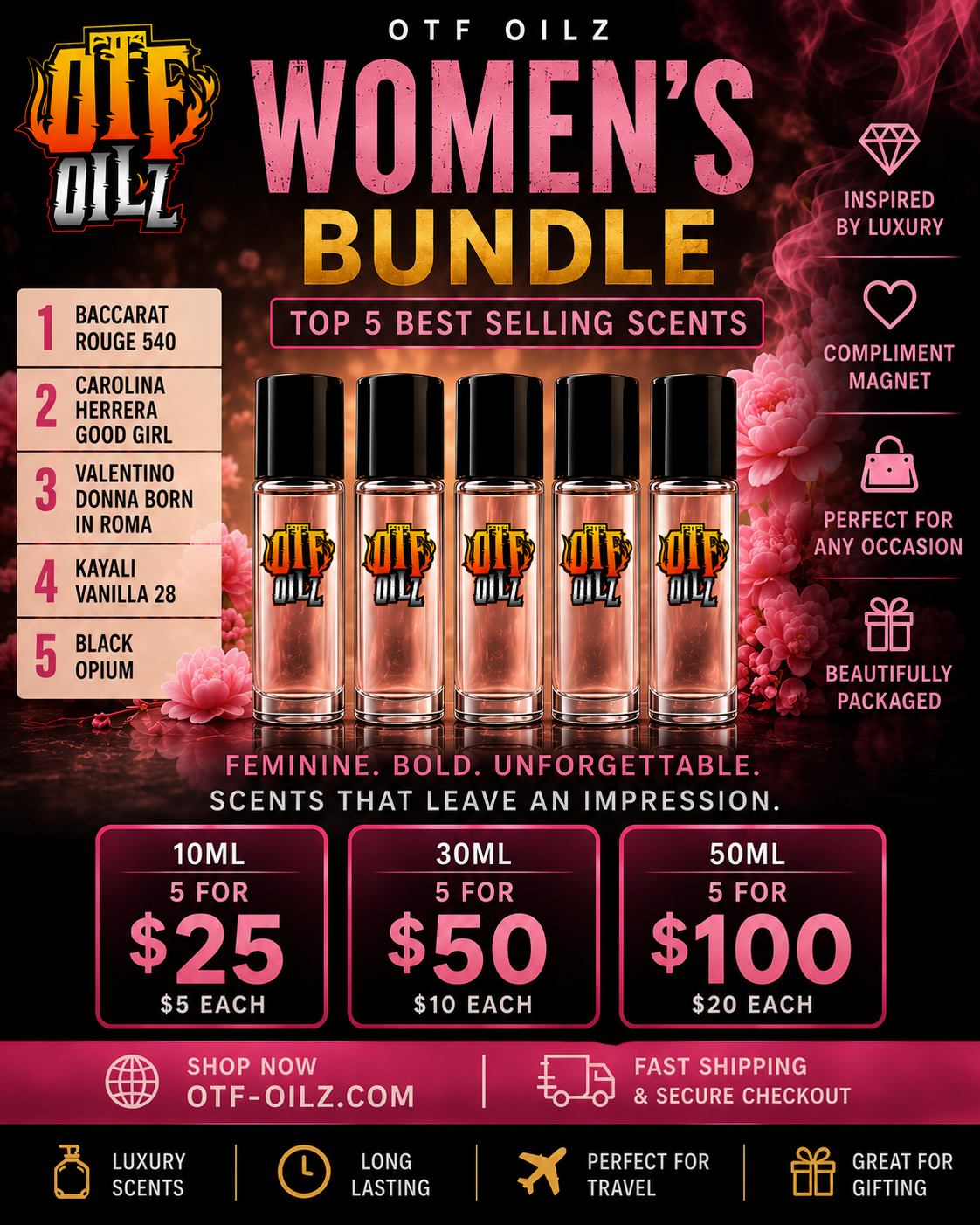 OTF Oilz Female Favorites