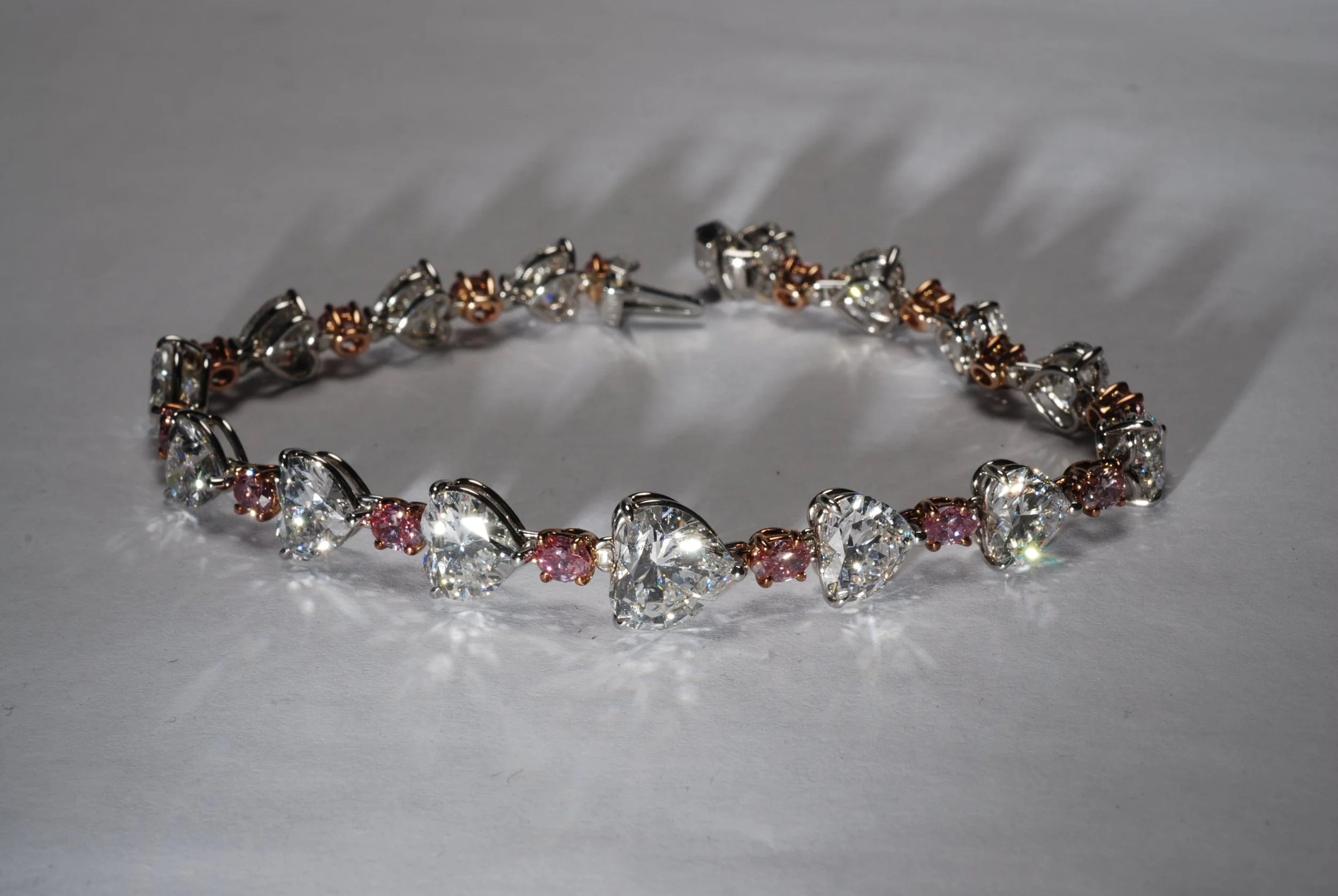 White HS & Pink OV Dia Bracelet.JPG