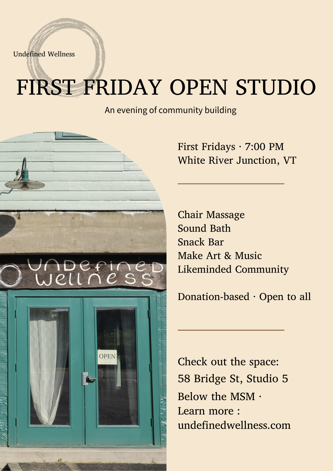 First Friday + Music Jam + PARTY!!