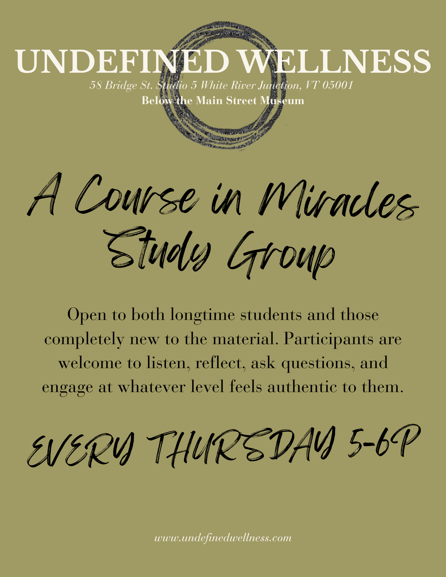 A Course in Miracles Study Group