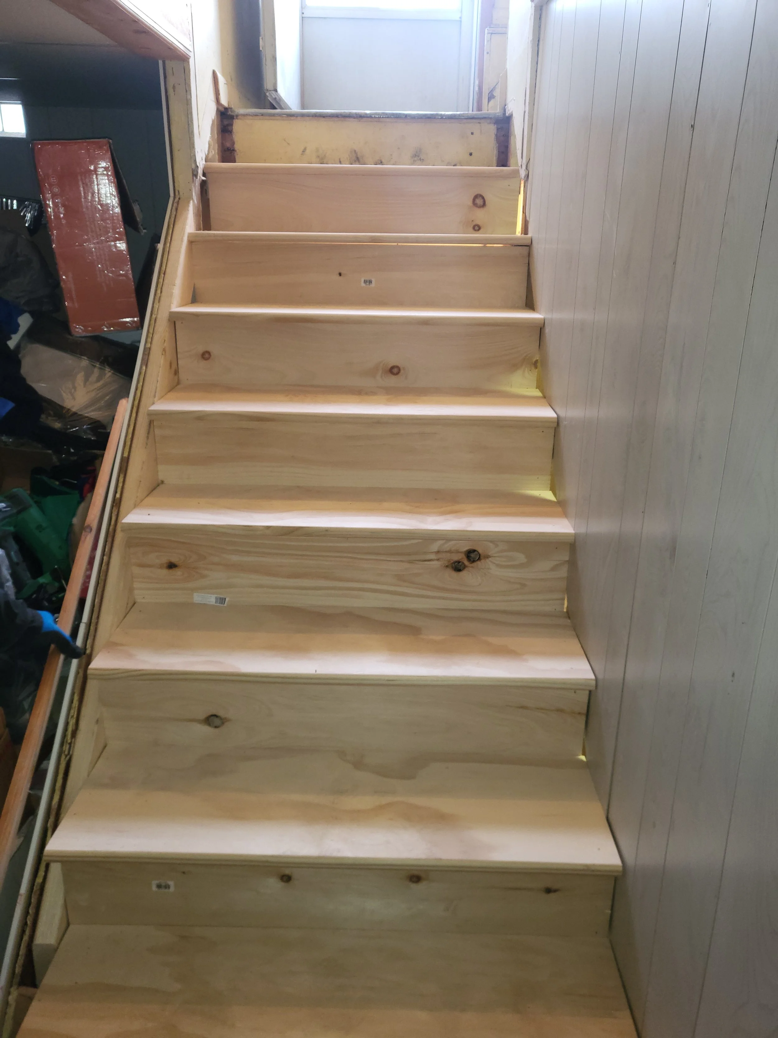Basement Stair Build
