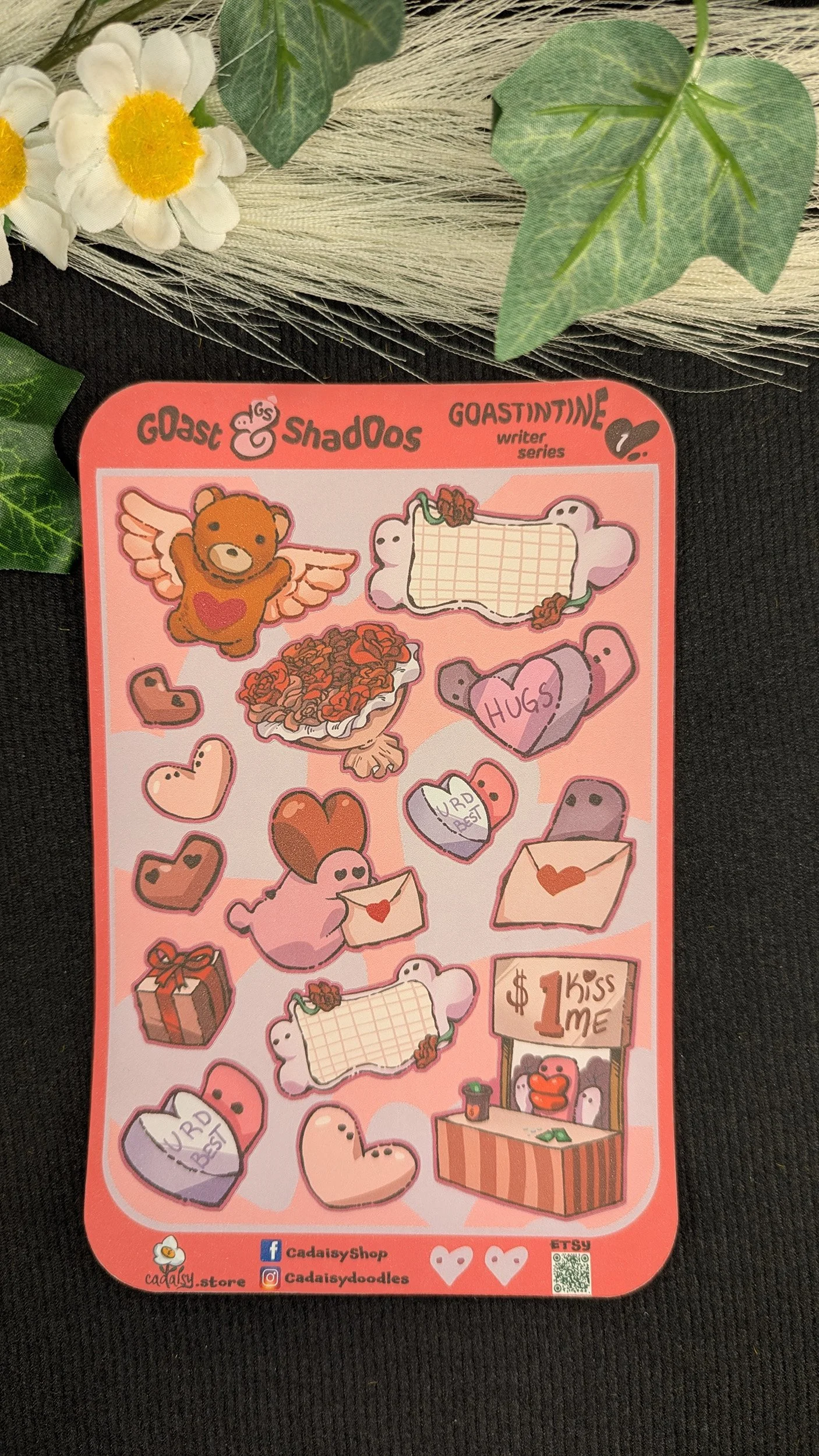 Valentine’s Day Stickers | Cute Love Stickers for Planners, Journals & Gifts