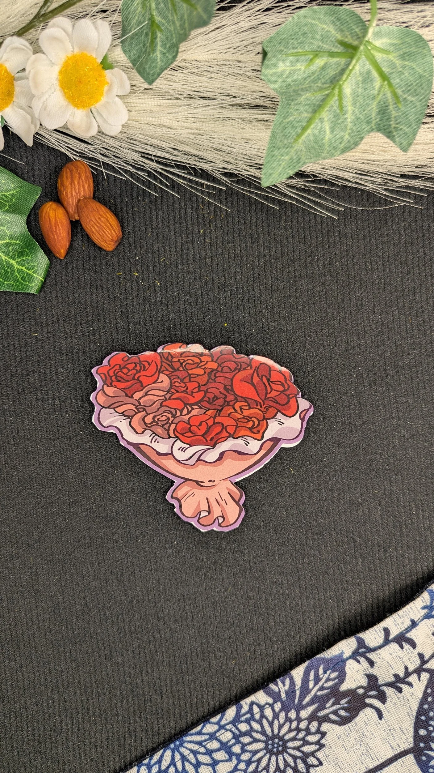 Cute Valentine Stickers | Sweet | Roses | Romantic | Fun Designs for Planners, Journals, and Gifts