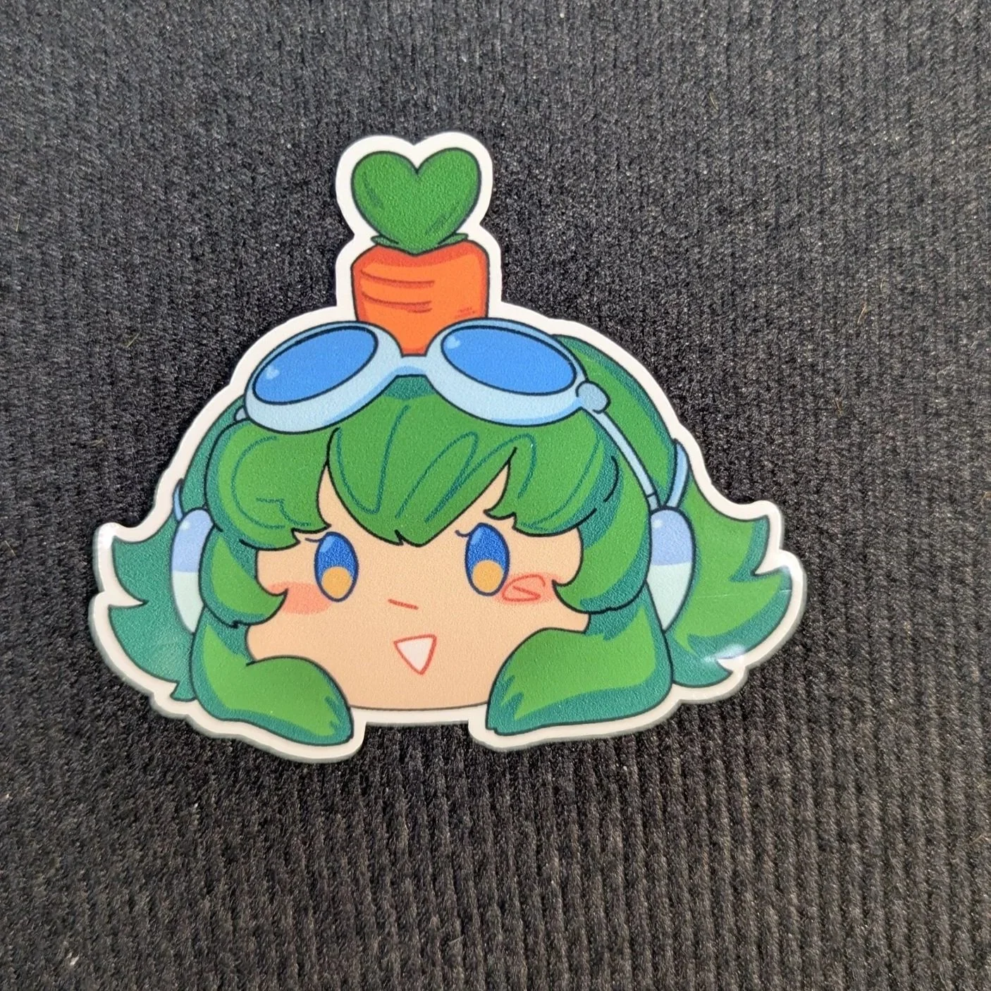 Gumi Chibi Sticker | Vocaloid, SynthV Character Art