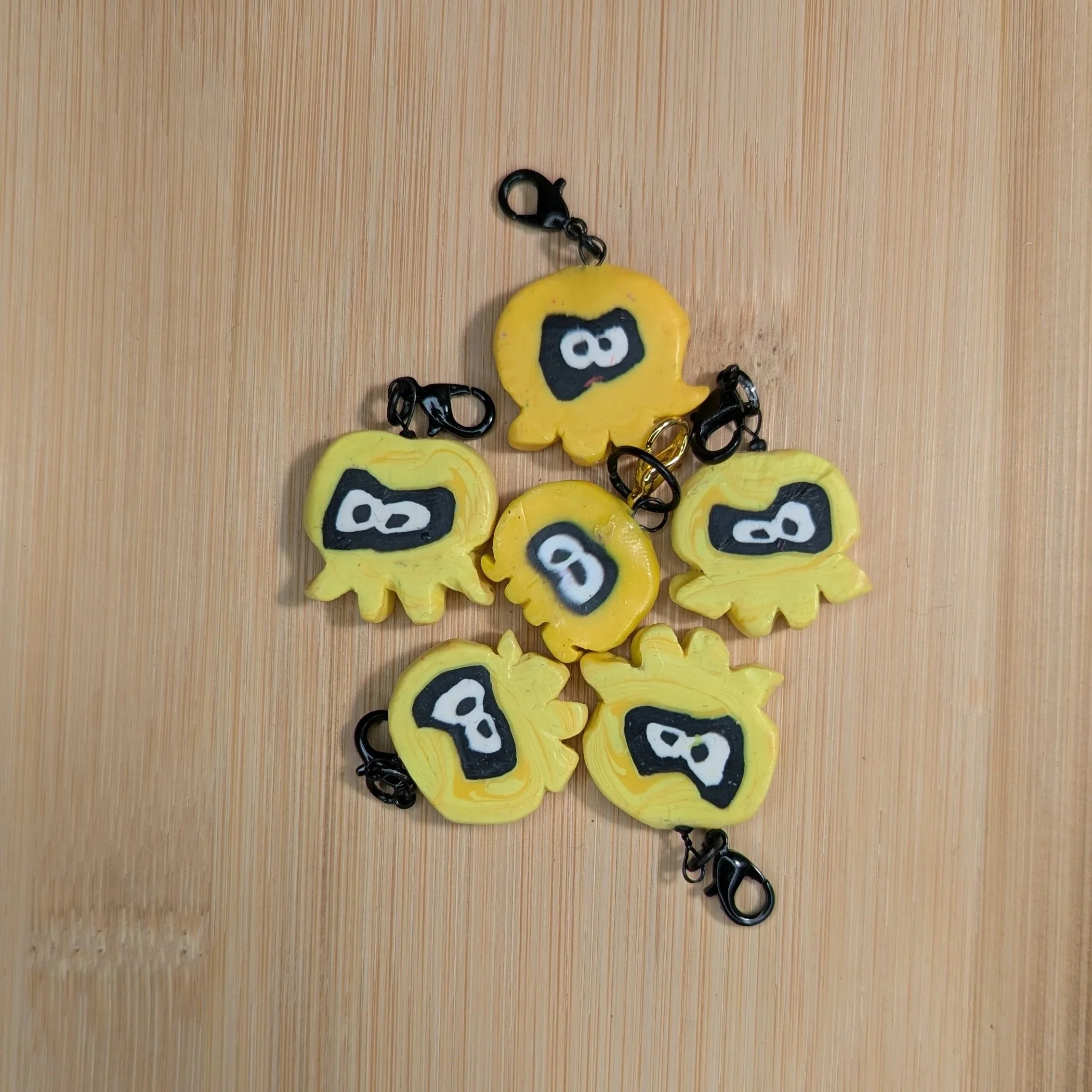 Splatoon Charms | Octolings [Lobster clasp]