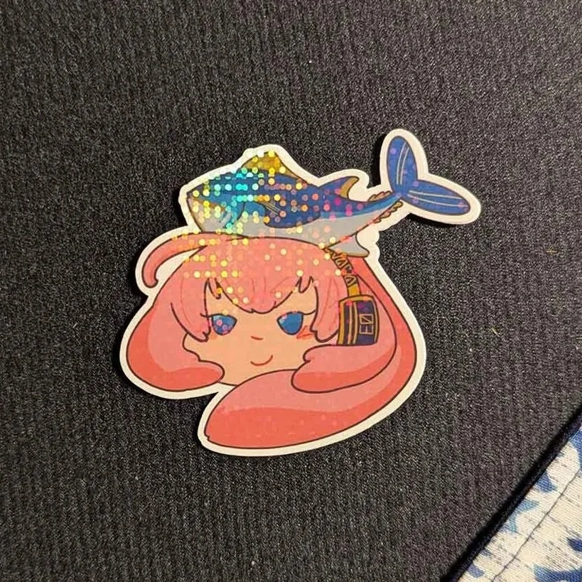 Megurine Luka Sticker | kawaiI, funny, cozy, chibi, vocaloid
