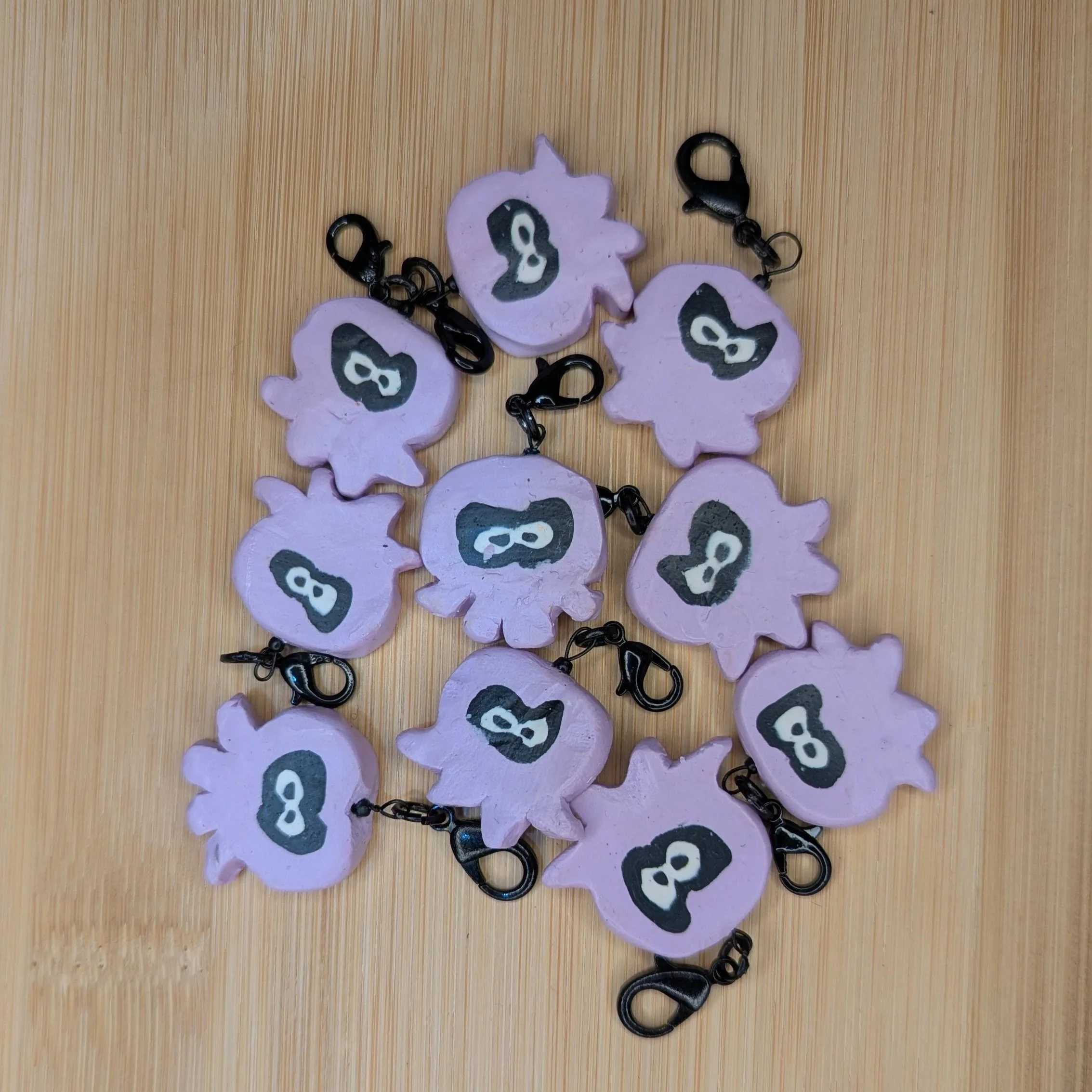 Splatoon Charms | Octolings [Lobster clasp]