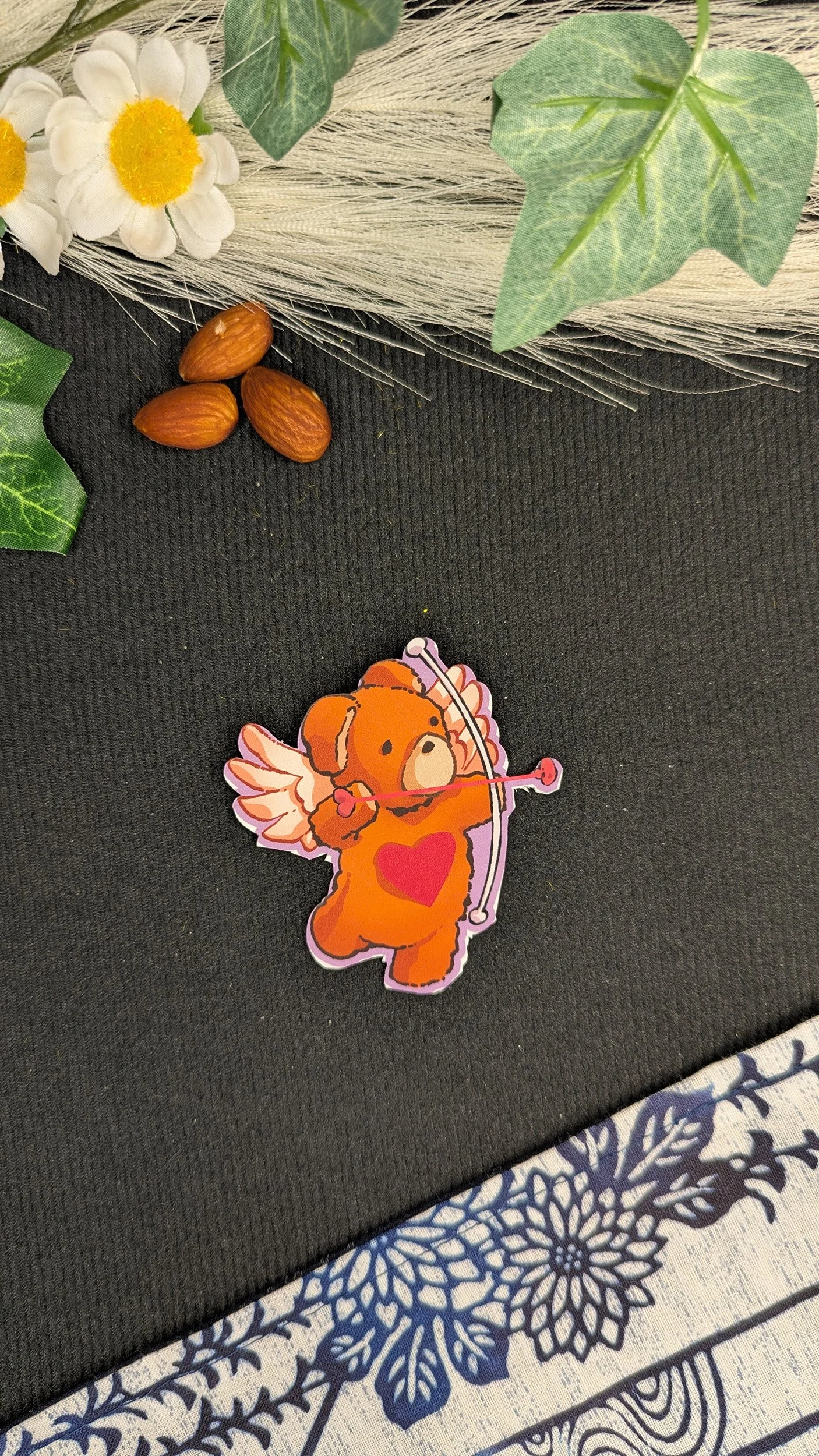 Cute Valentine Stickers | Sweet | Honey Cupid Angel Bear! | Romantic | Fun Designs for Planners, Journals, and Gifts