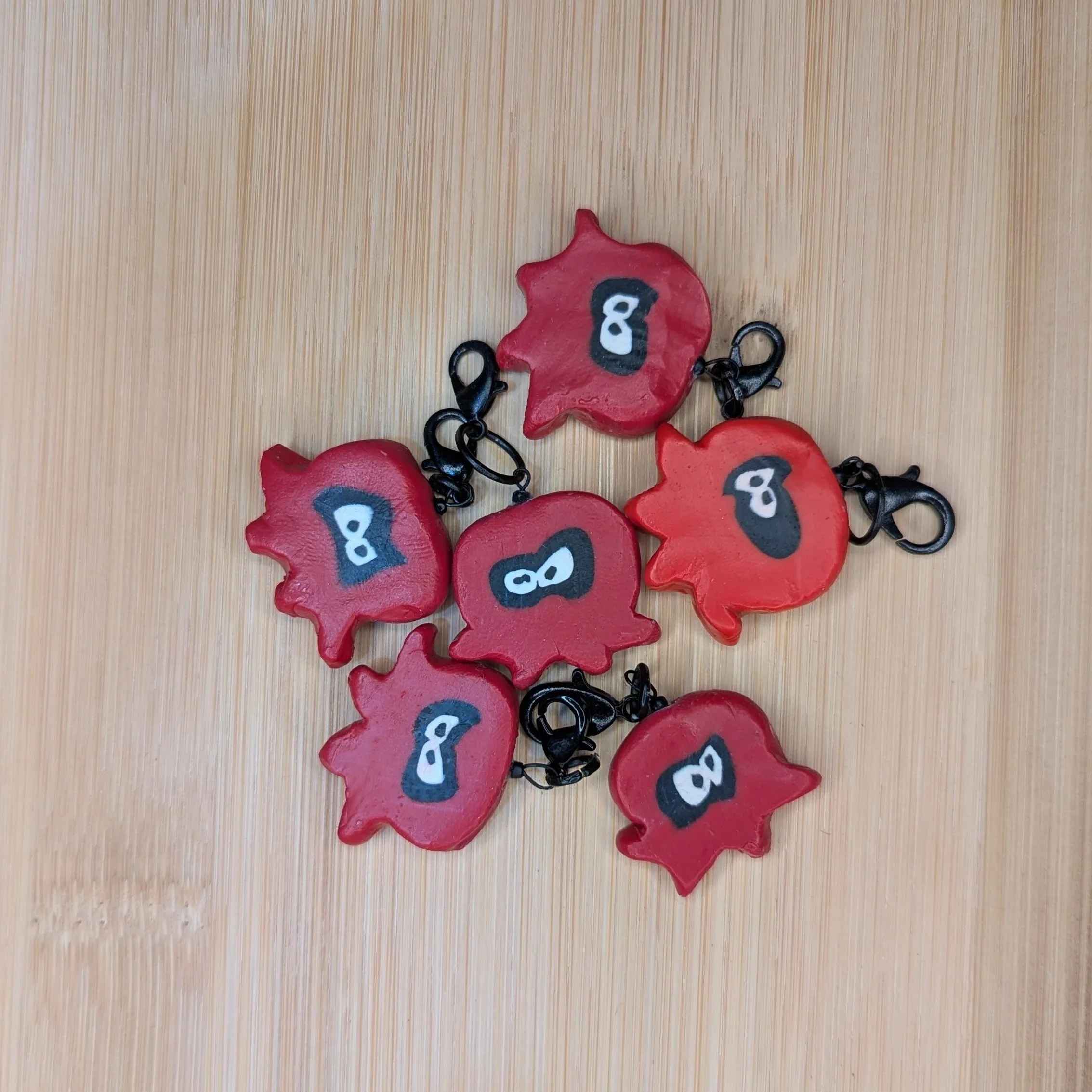 Splatoon Charms | Octolings [Lobster clasp]