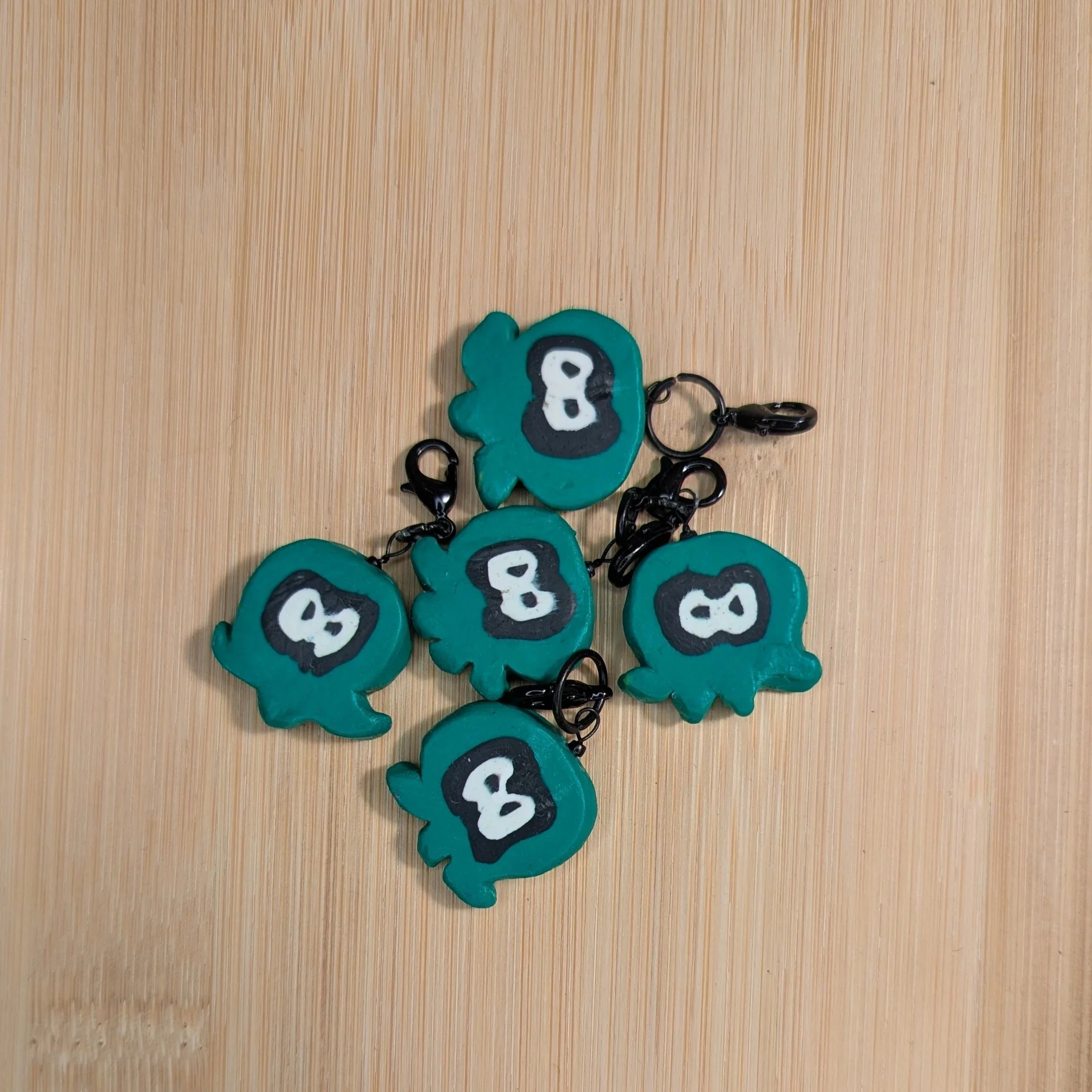 Splatoon Charms | Octolings [Lobster clasp]