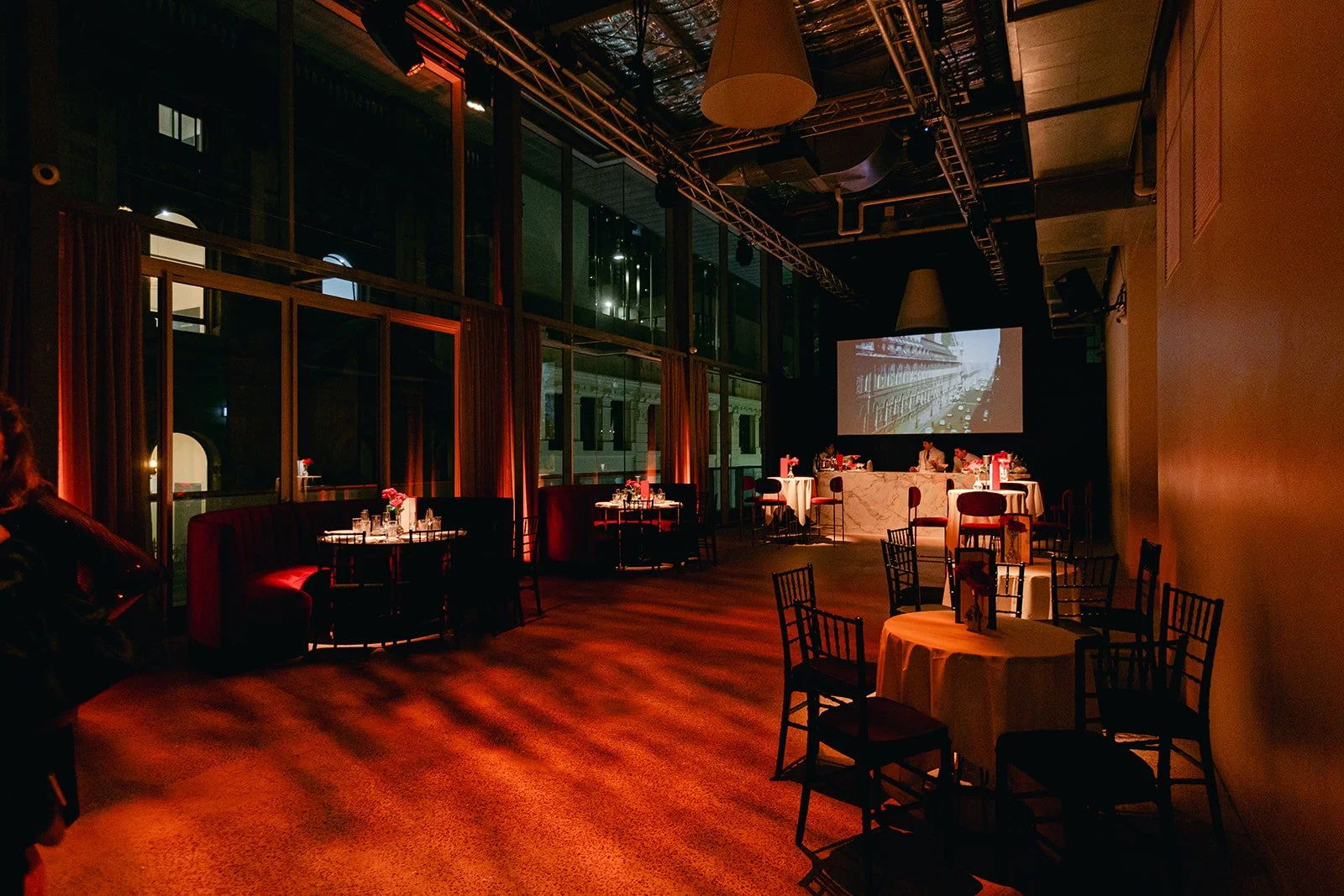 Melbourne event venue with city views