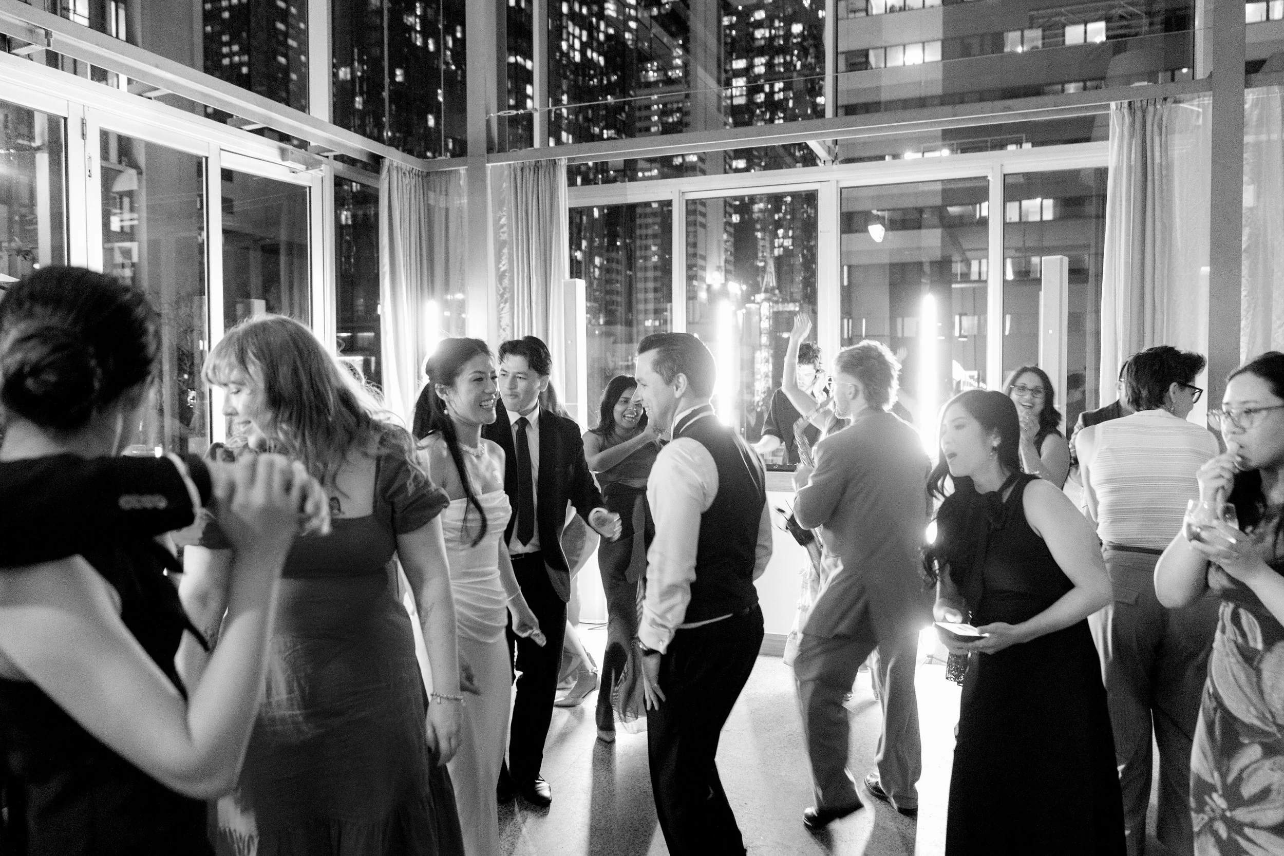 Melbourne Wedding Inner City Dancefloor