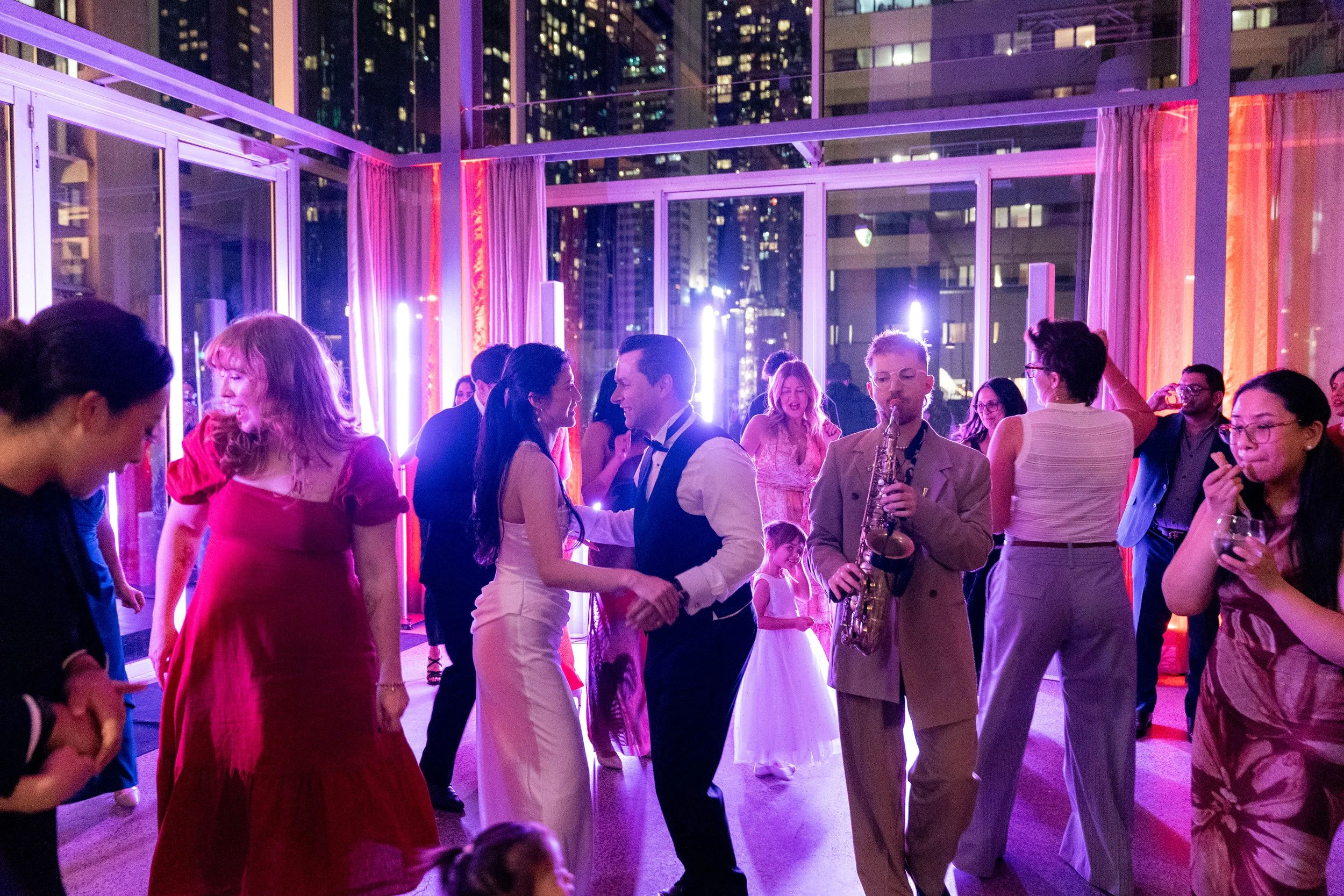 Melbourne City Wedding Dance Floor
