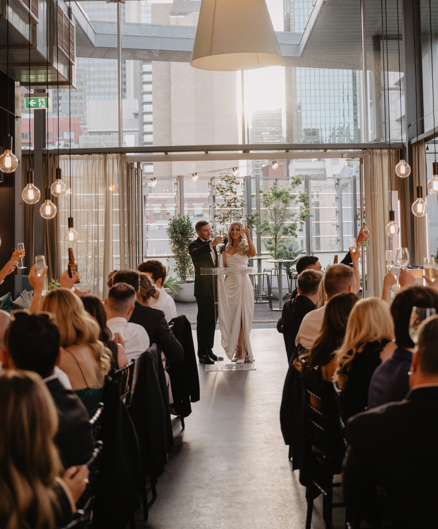 melbourne cbd rooftop wedding venue