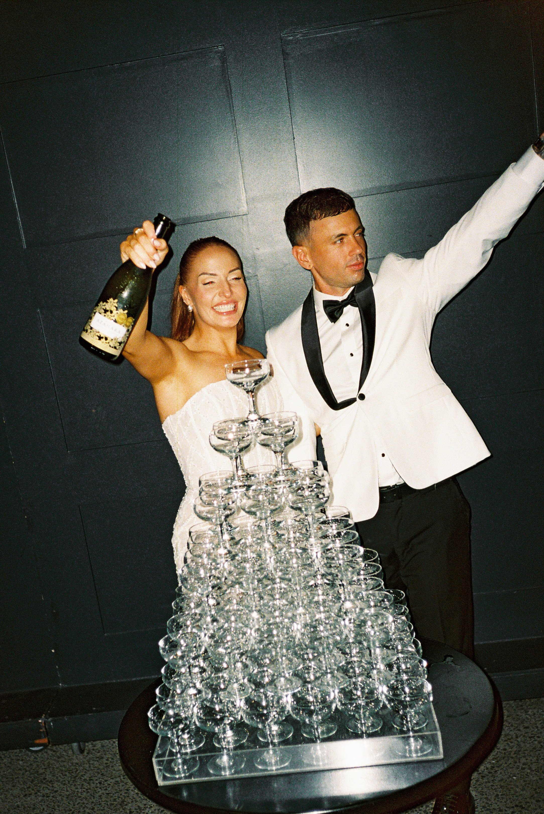 Melbourne-city-chic-stylish-wedding-reception-champagne-tower.jpg