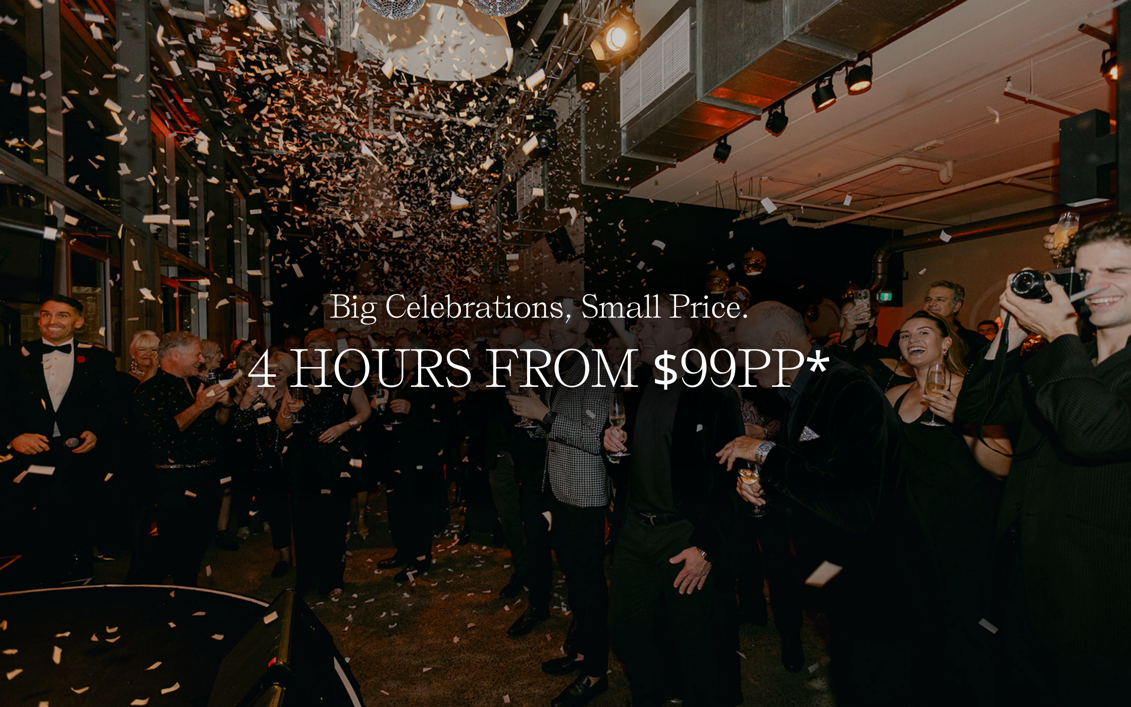 discount deal event venue Melbourne