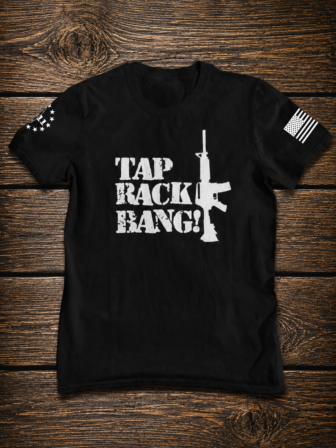 Tap Rack Bang! t-shirt