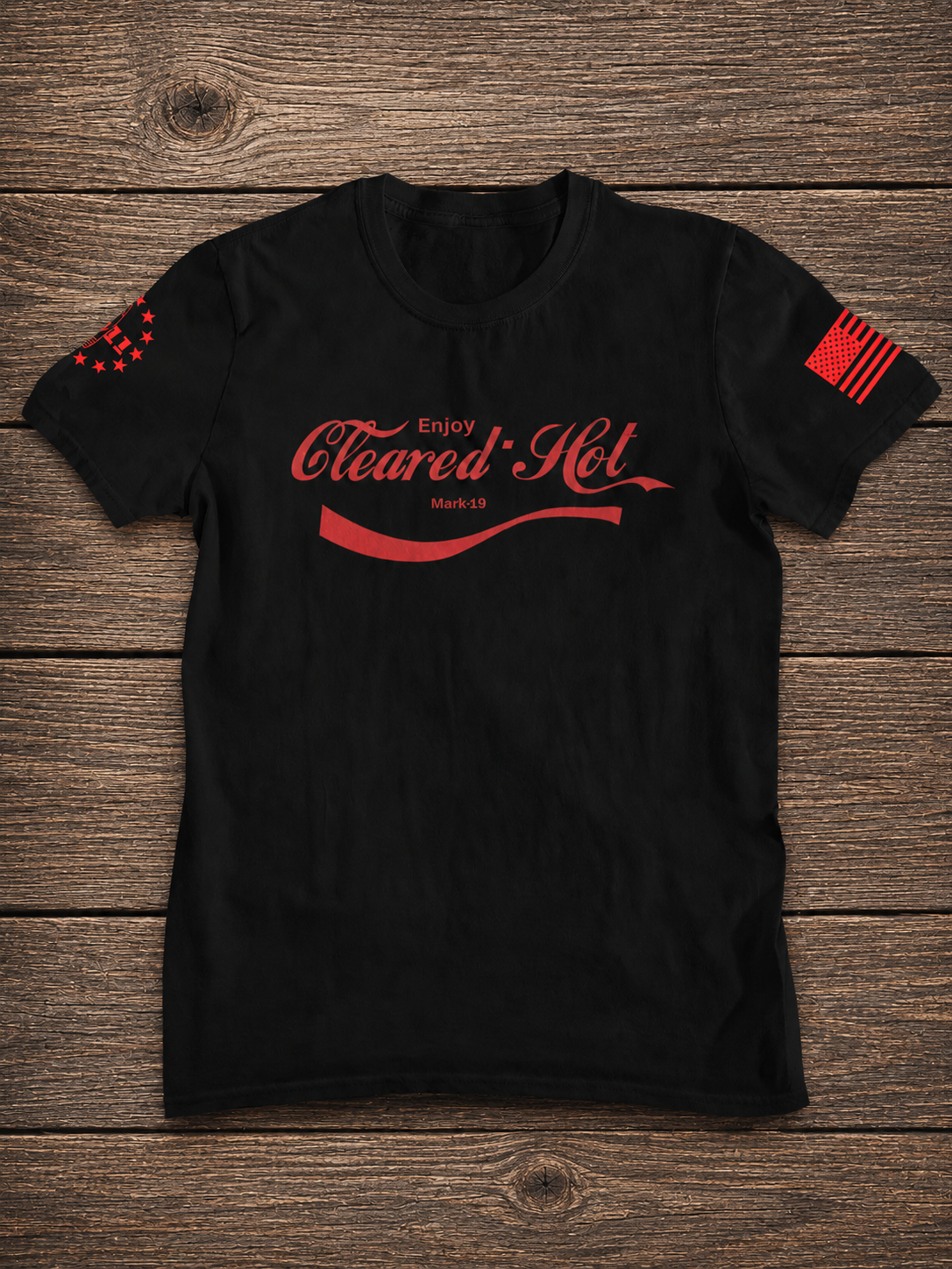 Cleared Hot t-shirt