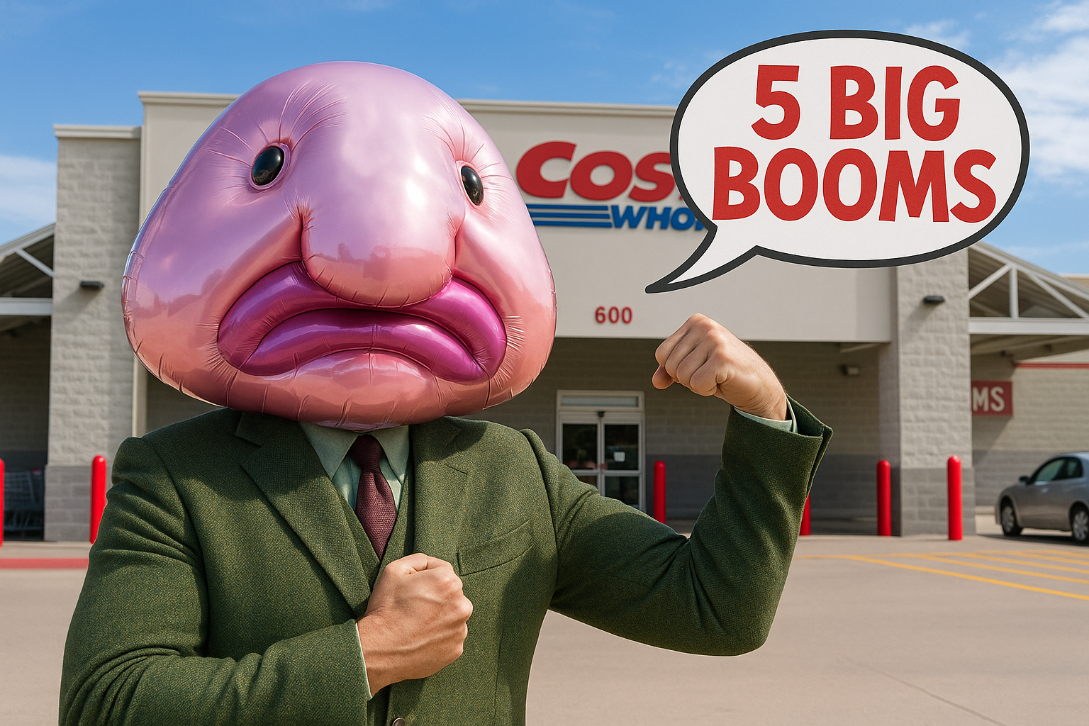 Why Do the Costco Guys Give “5 Big Booms”?