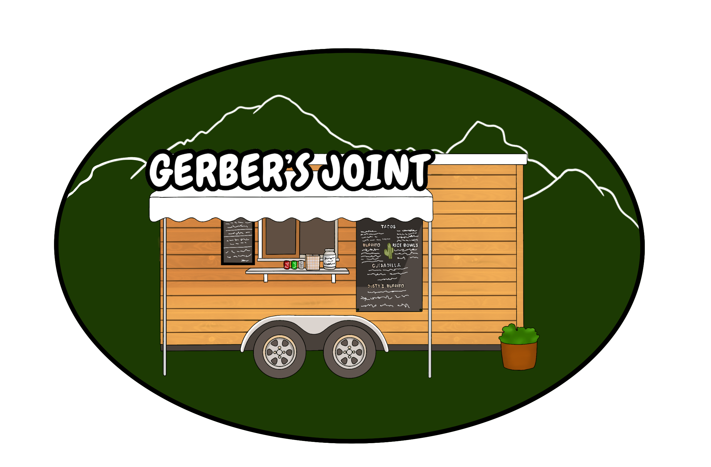 Gerber's Joint 2nd Location Stickers